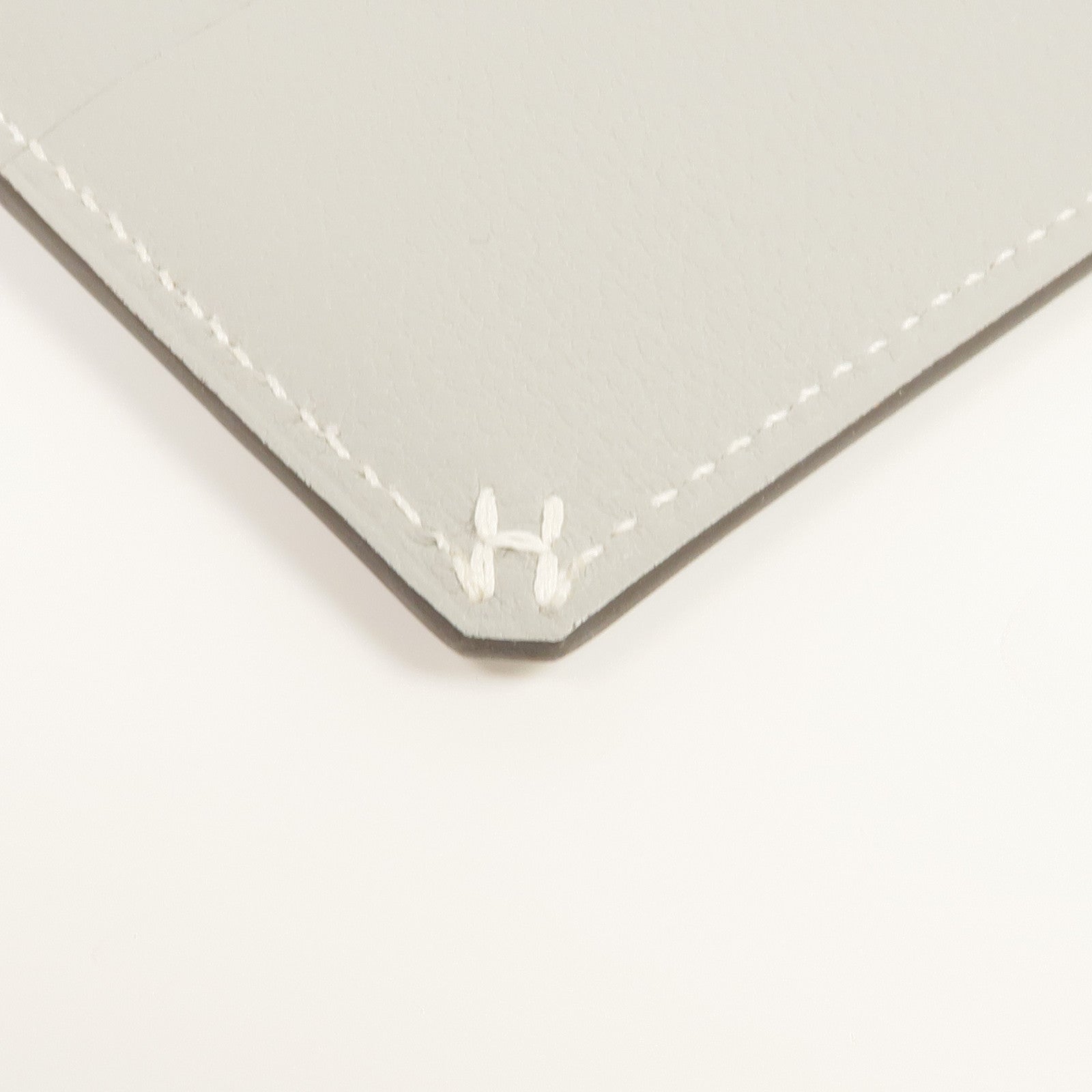 HERMES Evercolor皮革H Sellier Card Holder卡片套Bleu Glacier