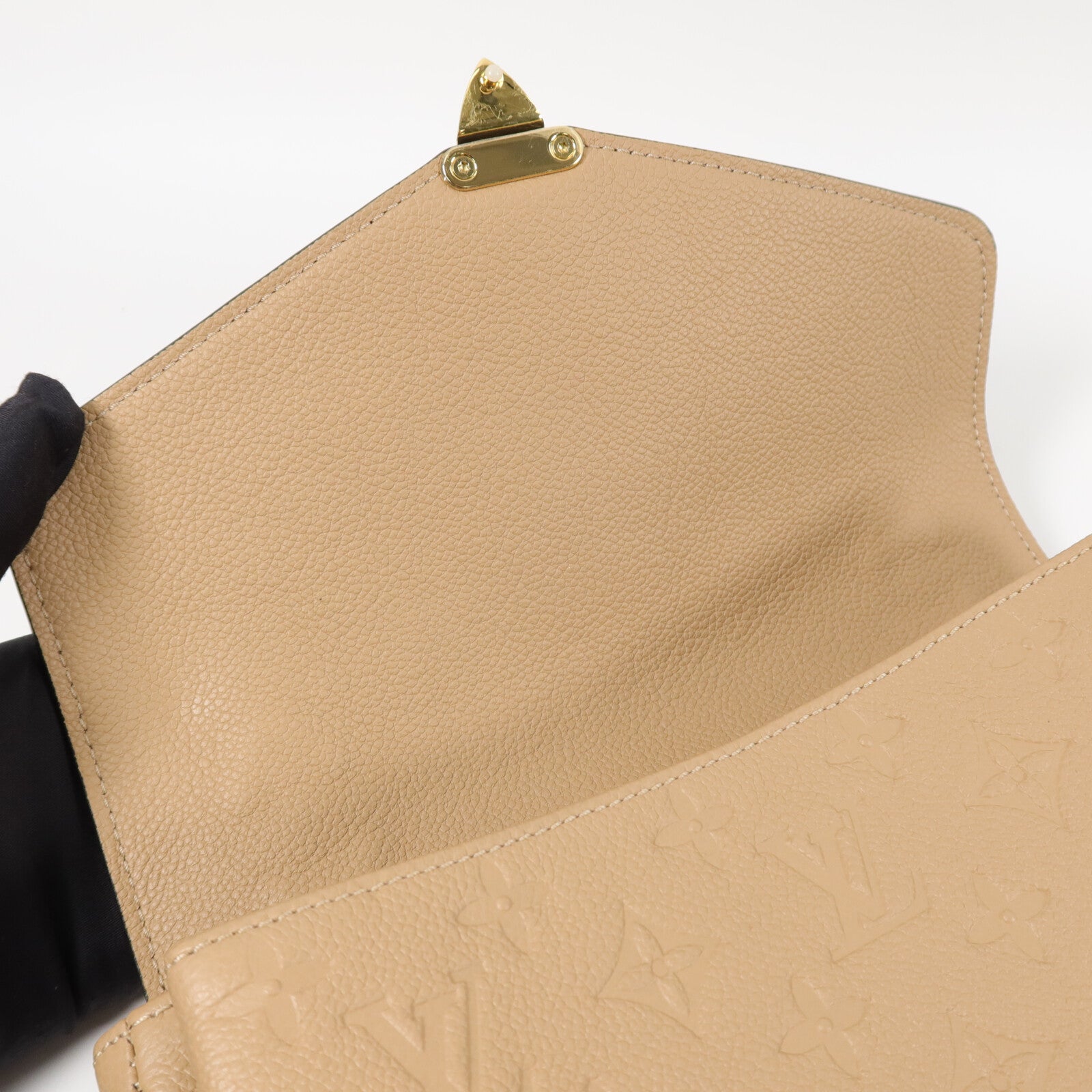 LOUIS VUITTON Monogram Empreinte Pochette Metis手挽肩背兩用袋