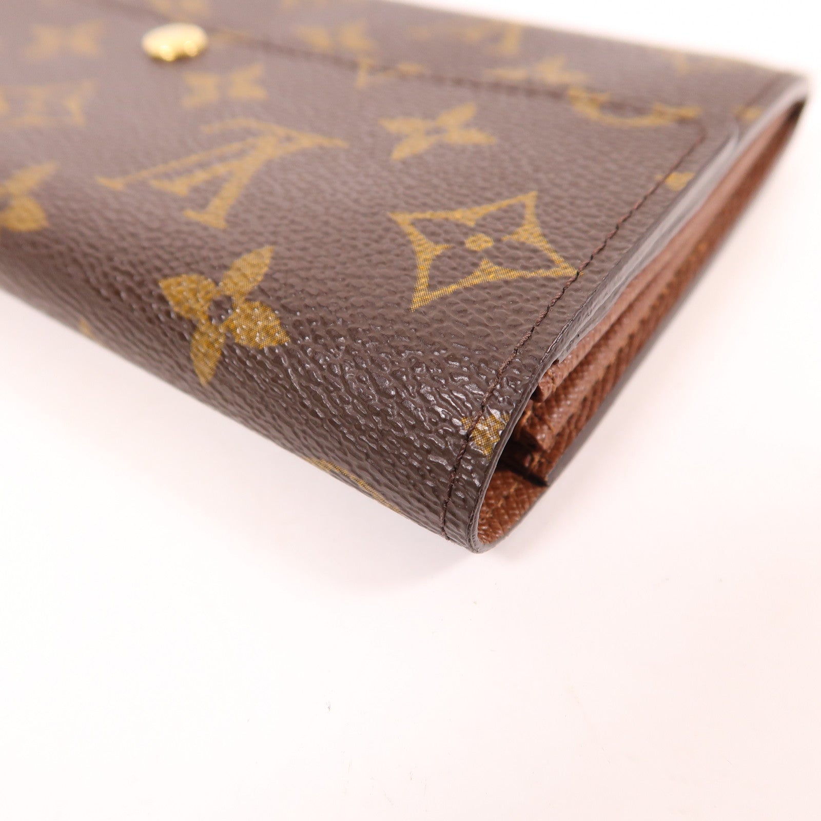 LOUIS VUITTON Monogram Portefeuille Sarah金扣長錢包