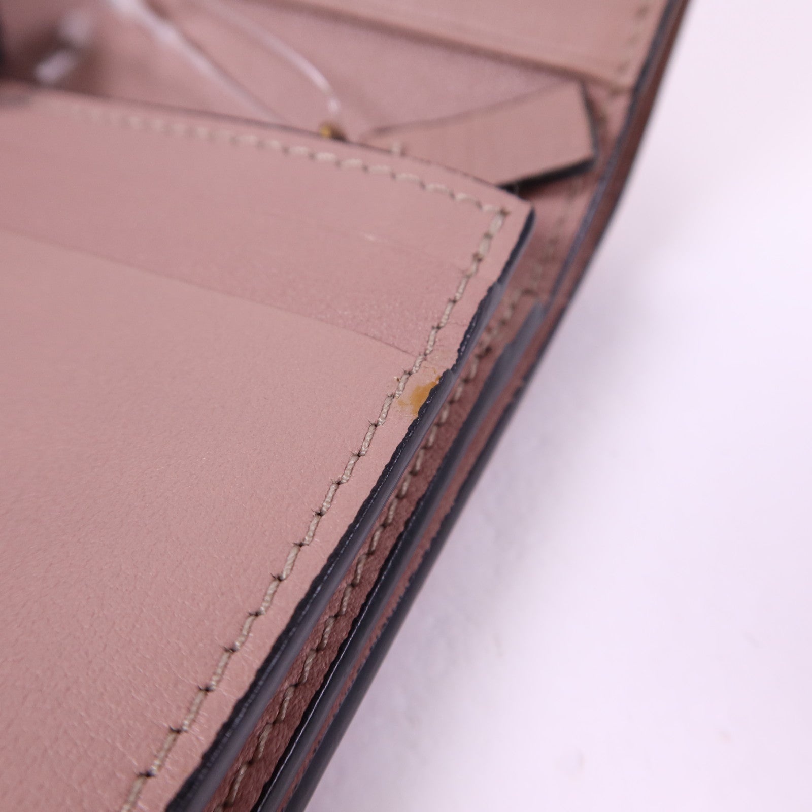 Valentino 牛皮皮革Bifold Wallet金扣錢包