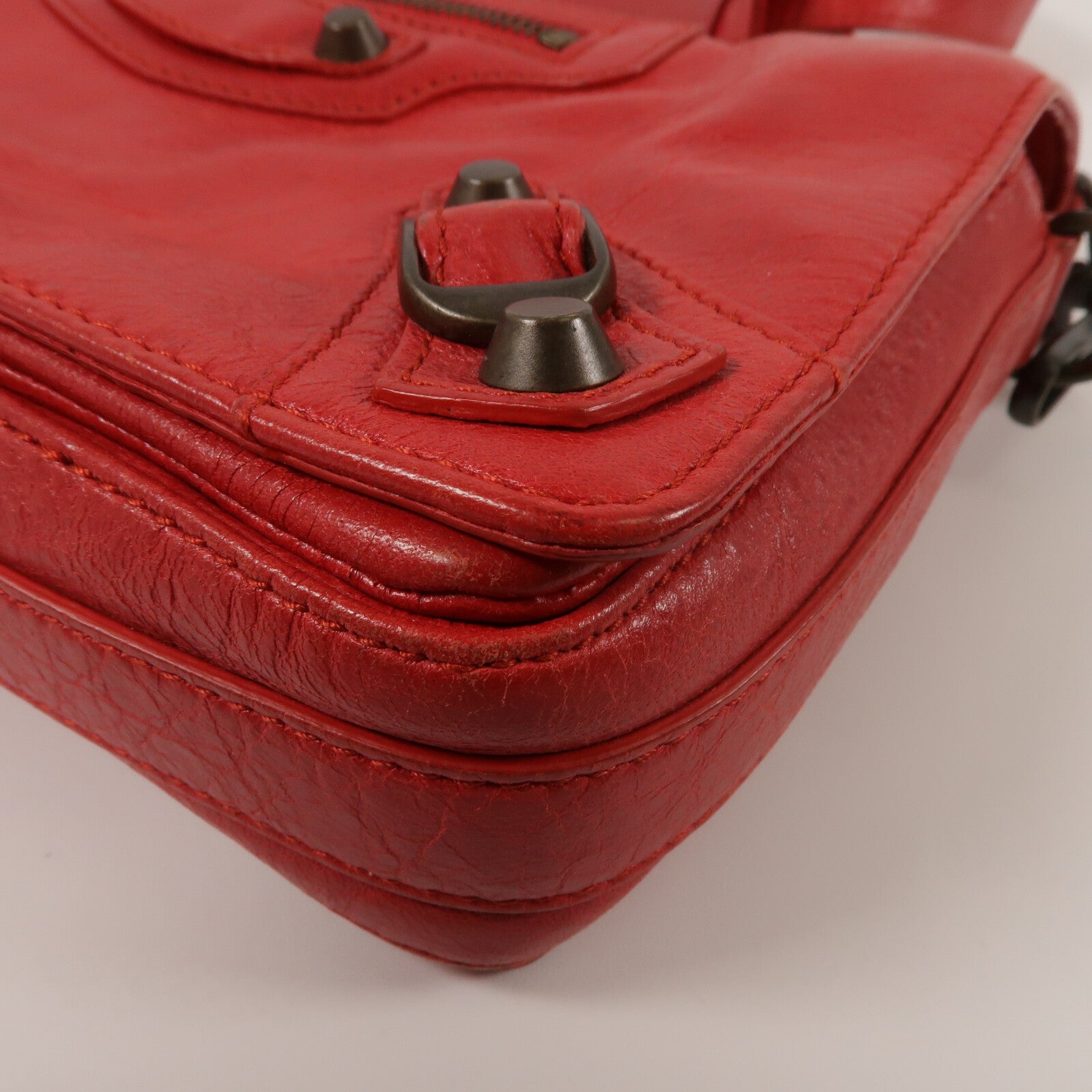 BALENCIAGA 羊皮皮革Crossbody Bag肩背袋