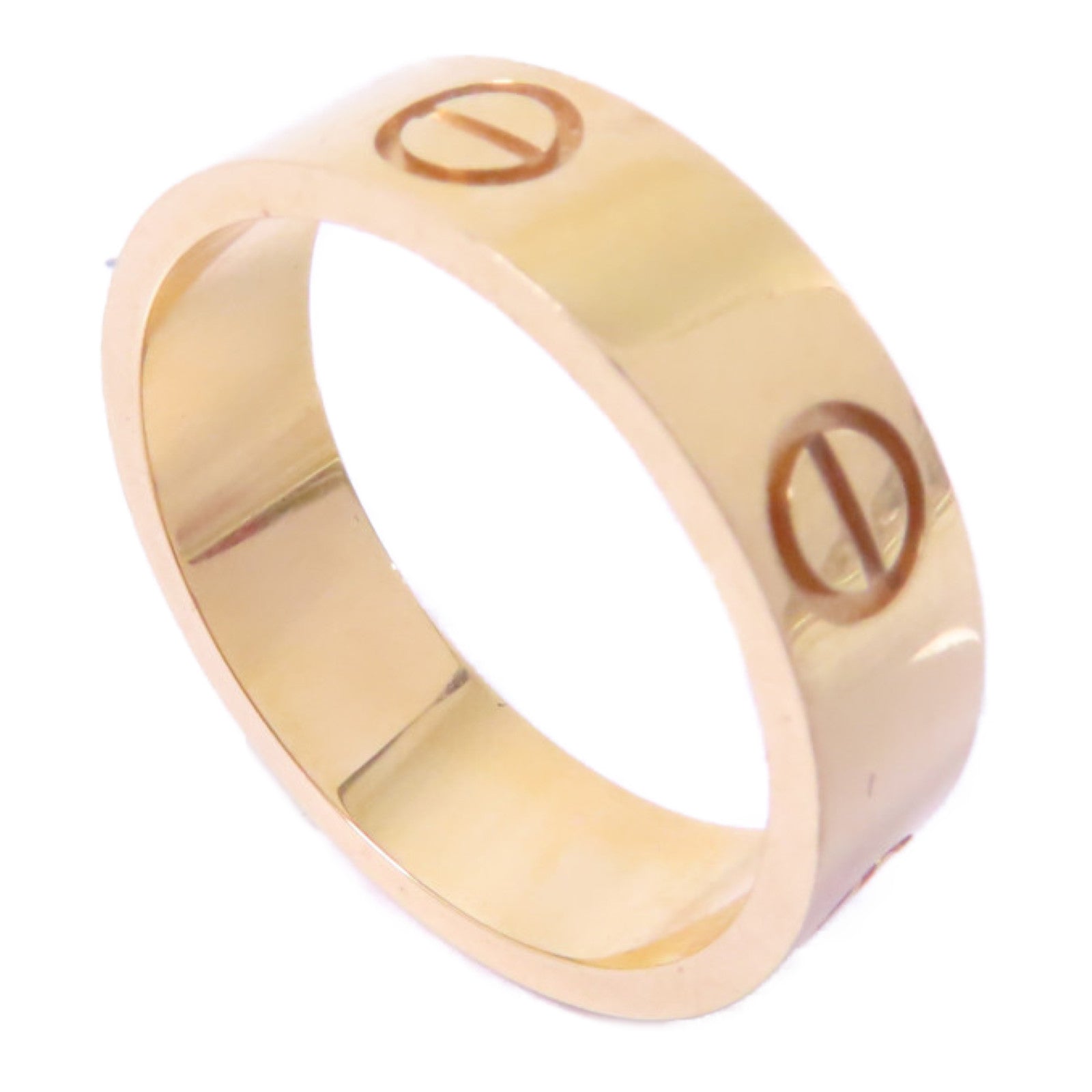 CARTIER 18K黄金Love Ring戒指Cartier#55/US#7.25