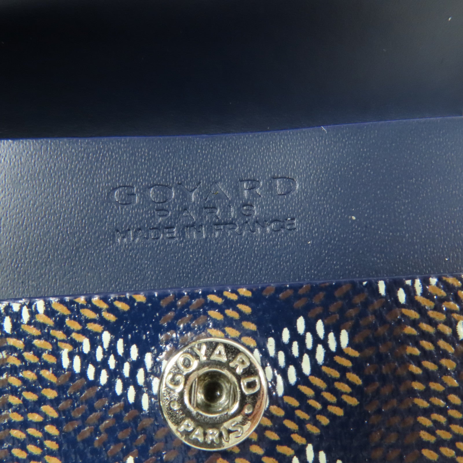 GOYARD 塗層帆布Card Case銀扣卡片套