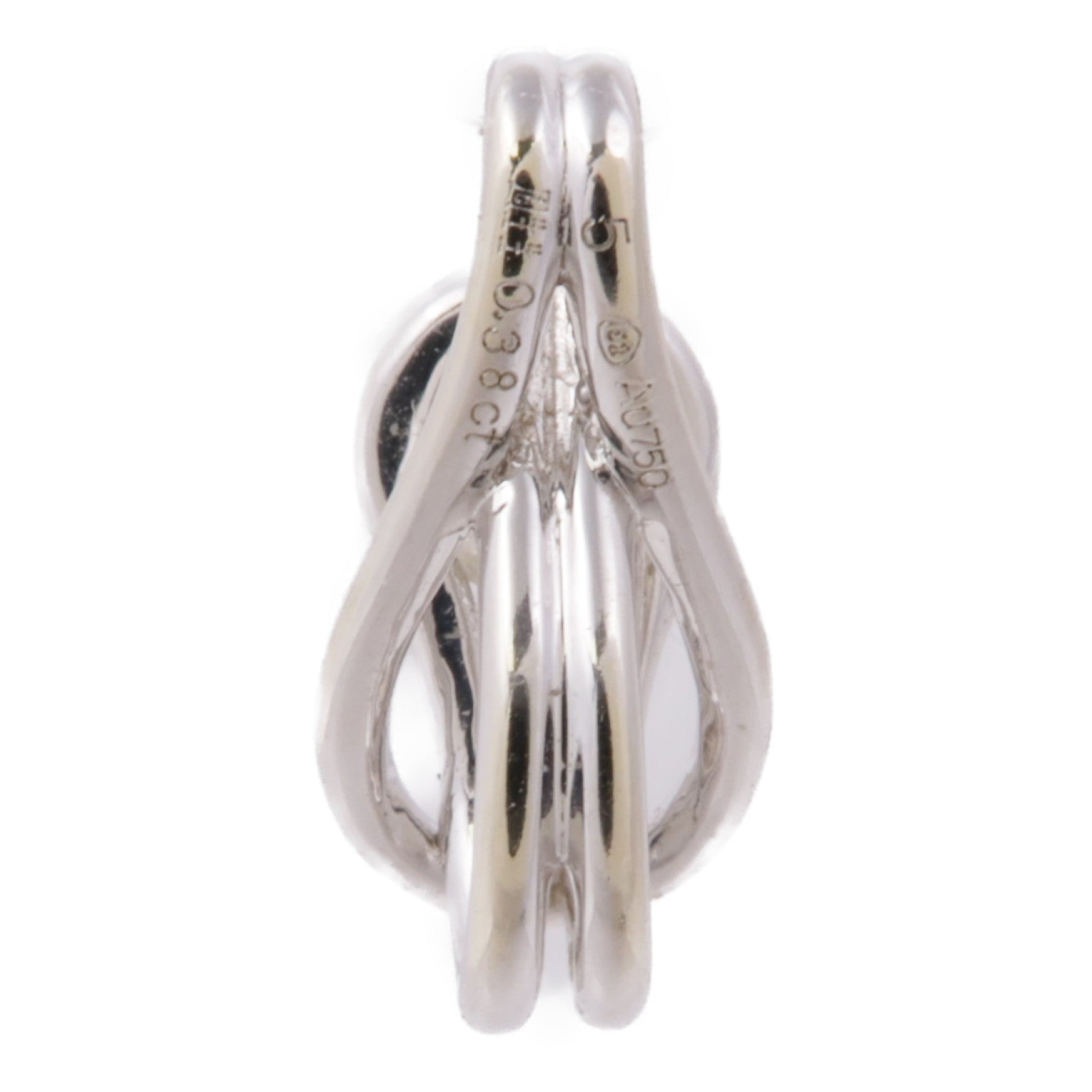 JEWELRY Diamond Pendant 18K White Gold
