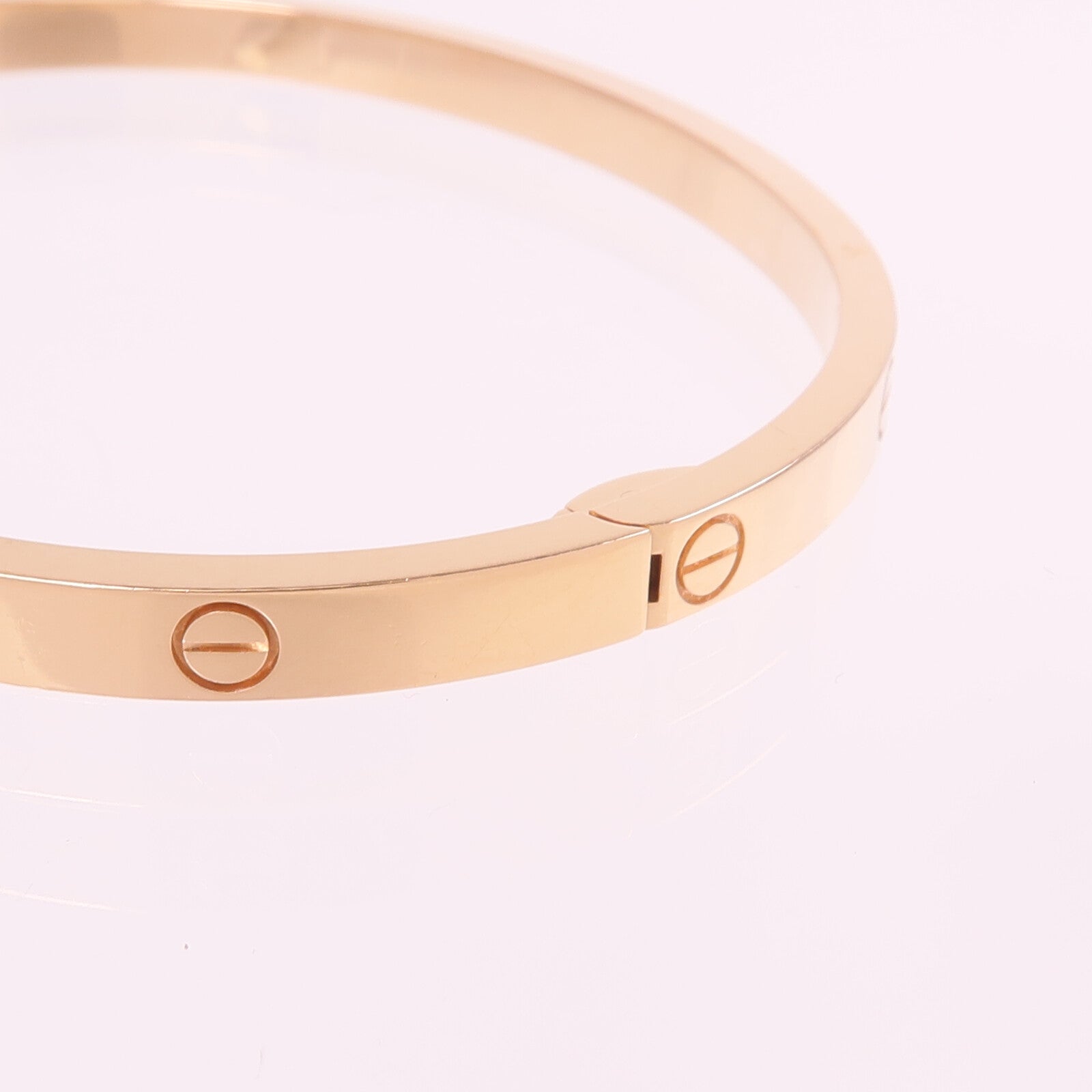 CARTIER 18K玫瑰金Love Bracelet Small Model手鐲CARTIER#16