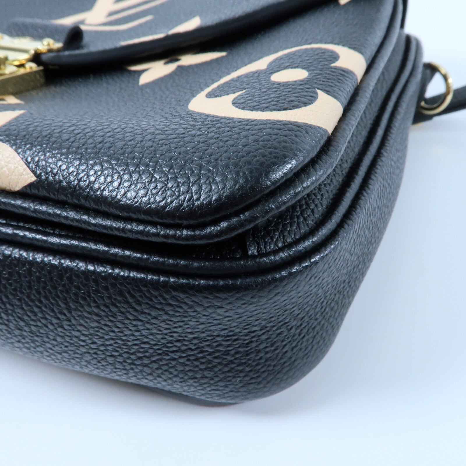 LOUIS VUITTON Monogram Empreinte Pochette Metis金扣手挽肩背兩用袋