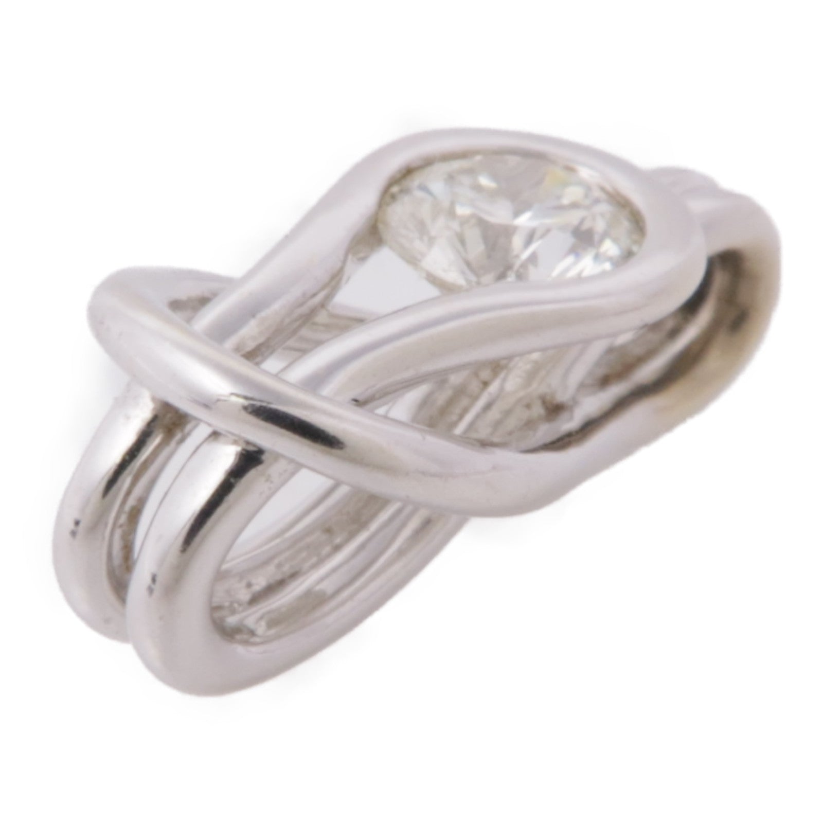 JEWELRY Diamond Pendant 18K White Gold