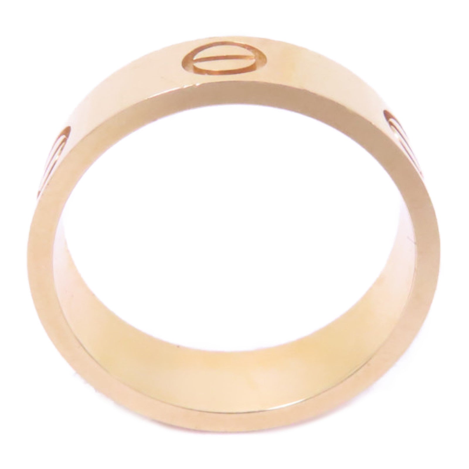 CARTIER 18K黄金Love Ring戒指Cartier#55/US#7.25