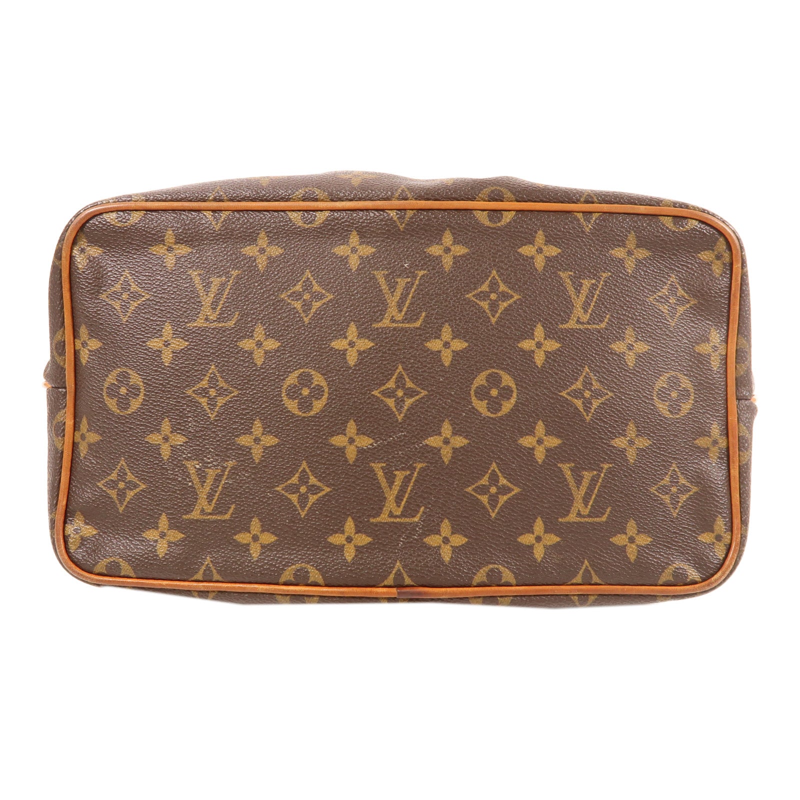 LOUIS VUITTON Monogram Palermo PM金扣手挽肩背兩用袋棕色