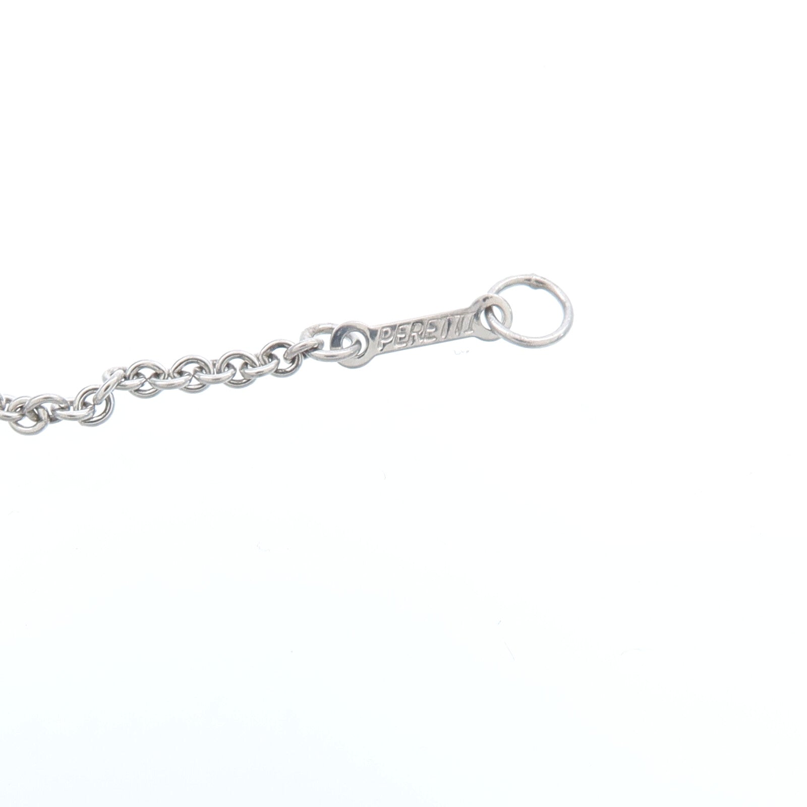 TIFFANY＆CO 925純銀Elsa Peretti Teardrop 5 Bracelet手鏈