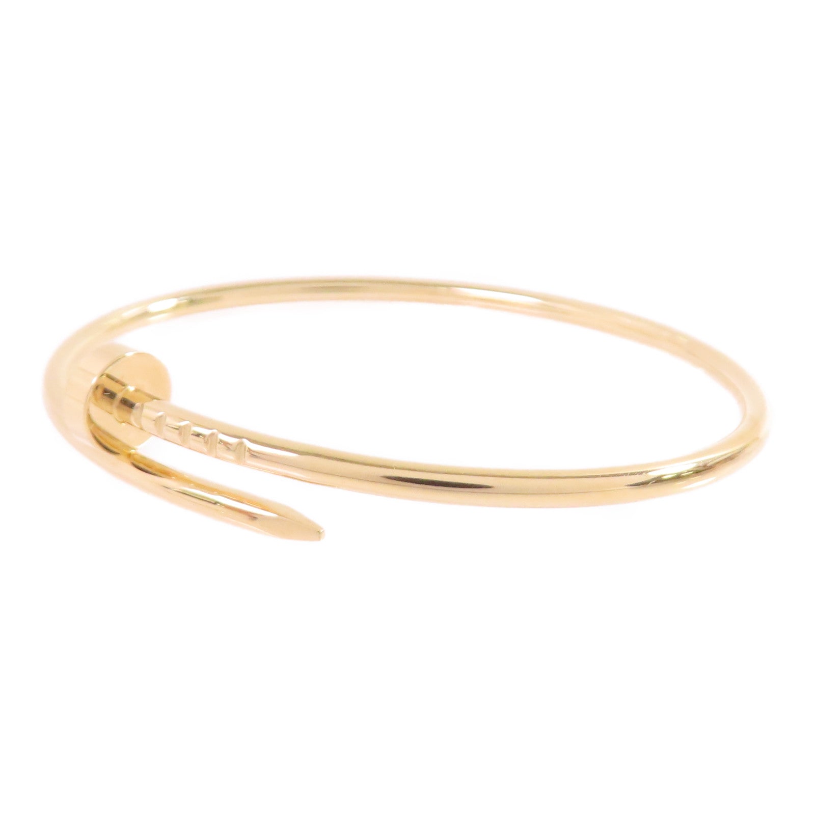 CARTIER 18K黃金/鑽石Juste Blaceret手鐲Cartier#16