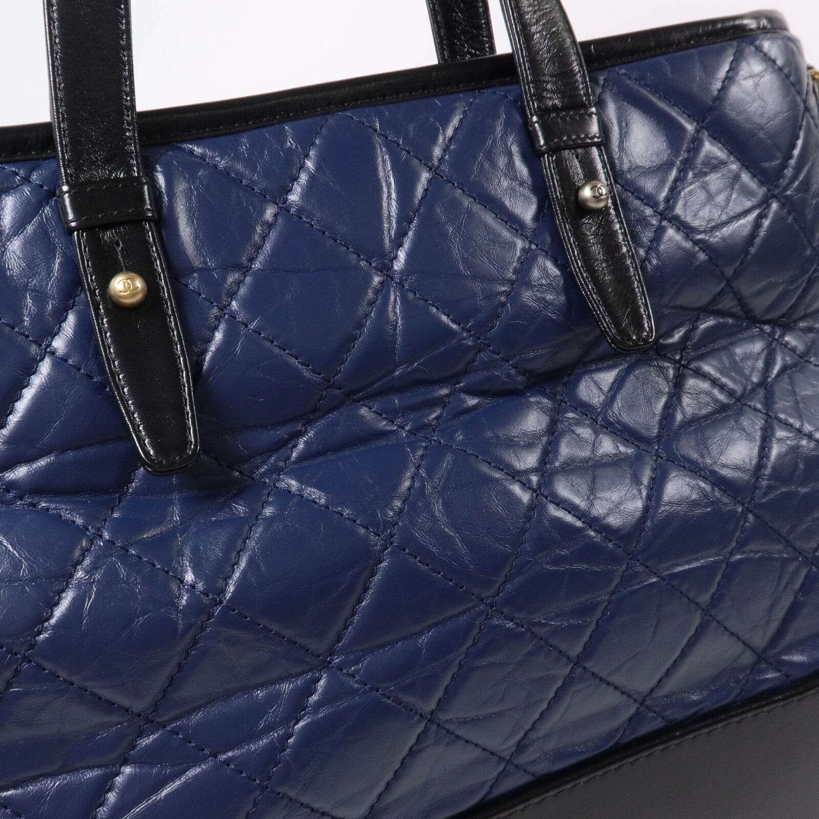 CHANEL 牛皮皮革Gabrielle Shopping Tote鏈帶手挽肩背兩用袋