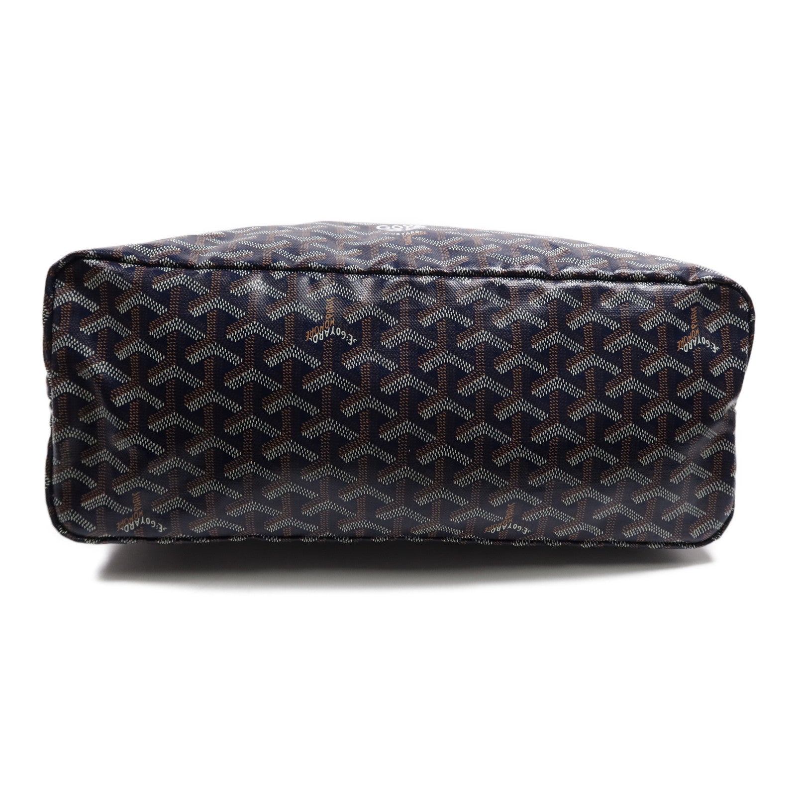 GOYARD 塗層帆布Boheme Hobo Bag銀扣肩背袋