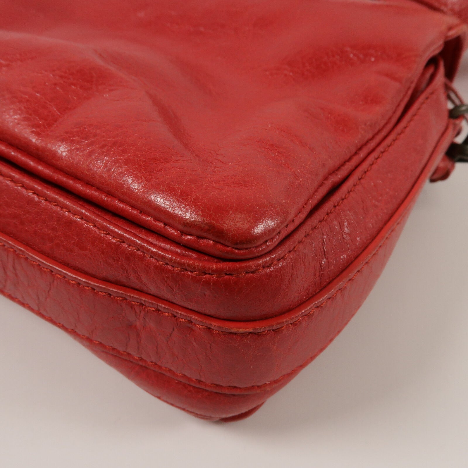 BALENCIAGA 羊皮皮革Crossbody Bag肩背袋
