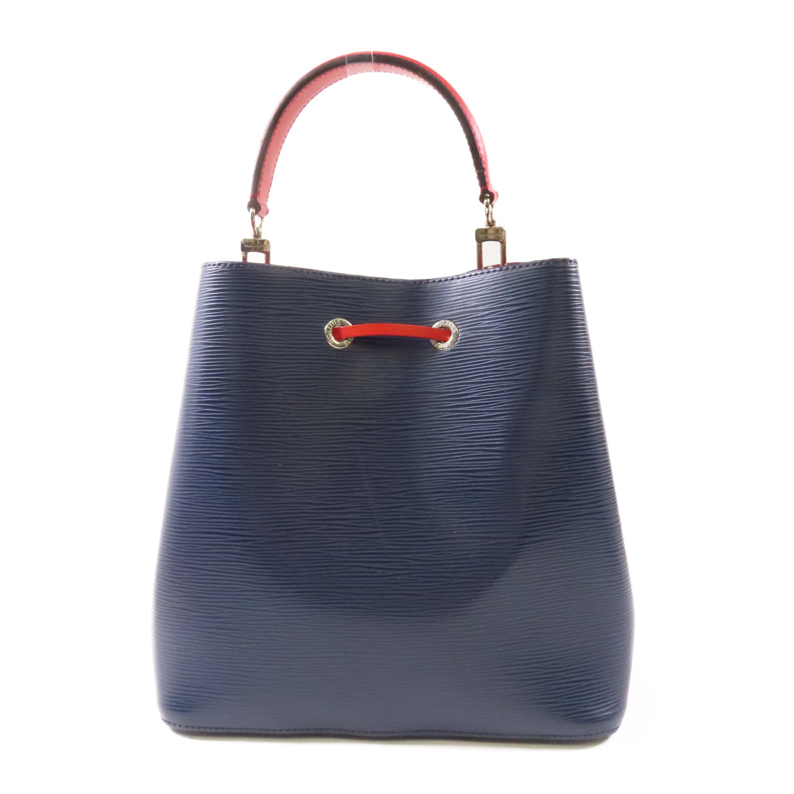 LOUIS VUITTON Epi NeoNoe MM銀扣手挽肩背兩用袋