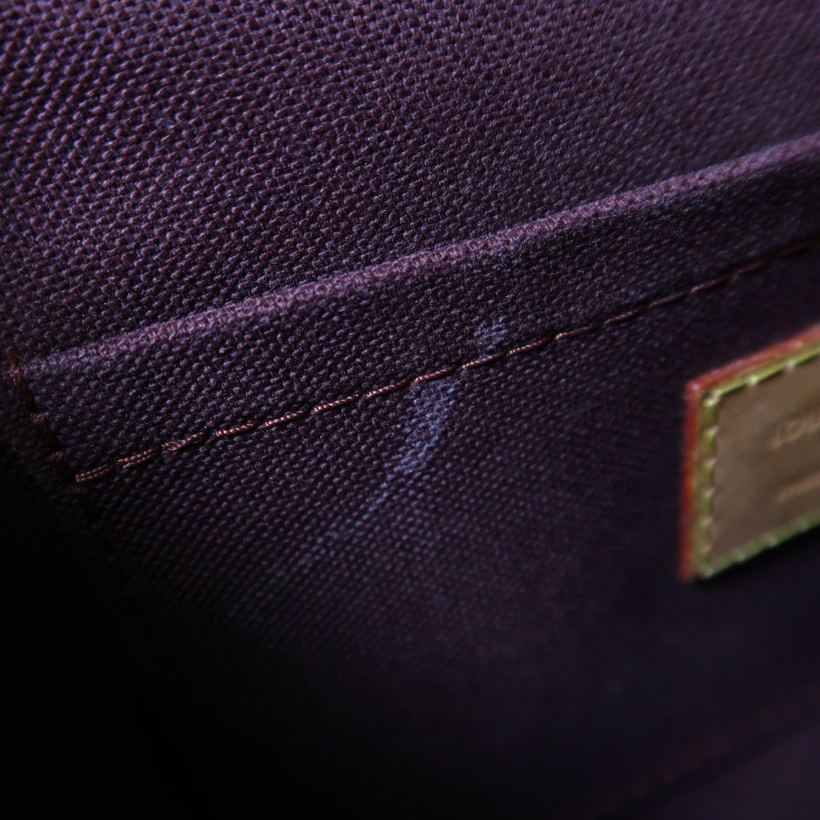 LOUIS VUITTON Monogram Favorite PM金扣手挽肩背兩用袋啡色