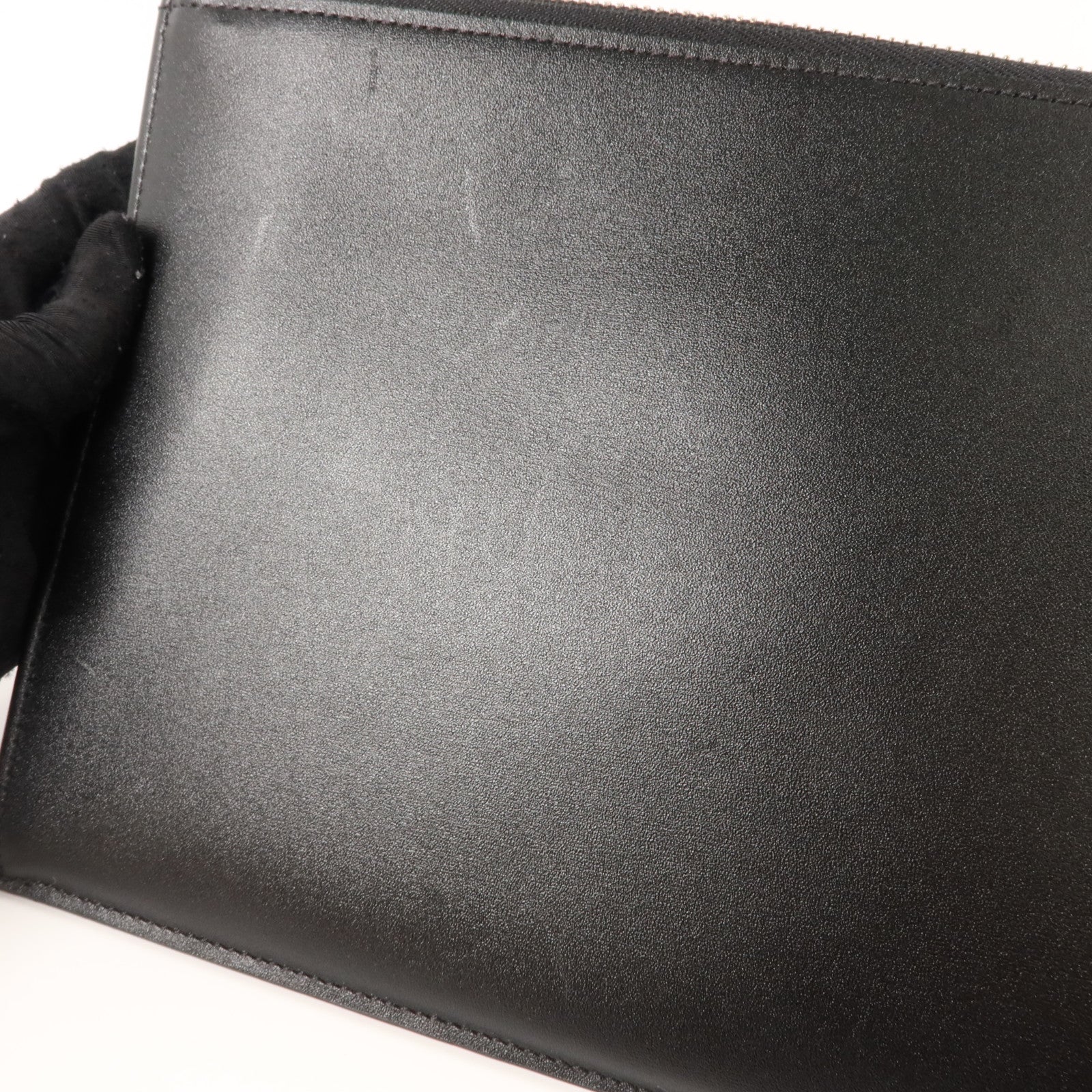LOUIS VUITTON 牛皮皮革Nomade Pochette Jour PM銀扣手拿包