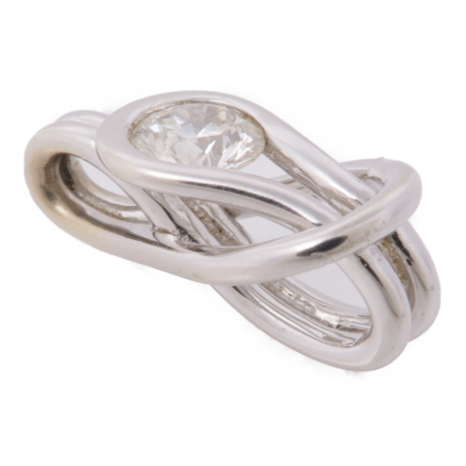 JEWELRY Diamond Pendant 18K White Gold