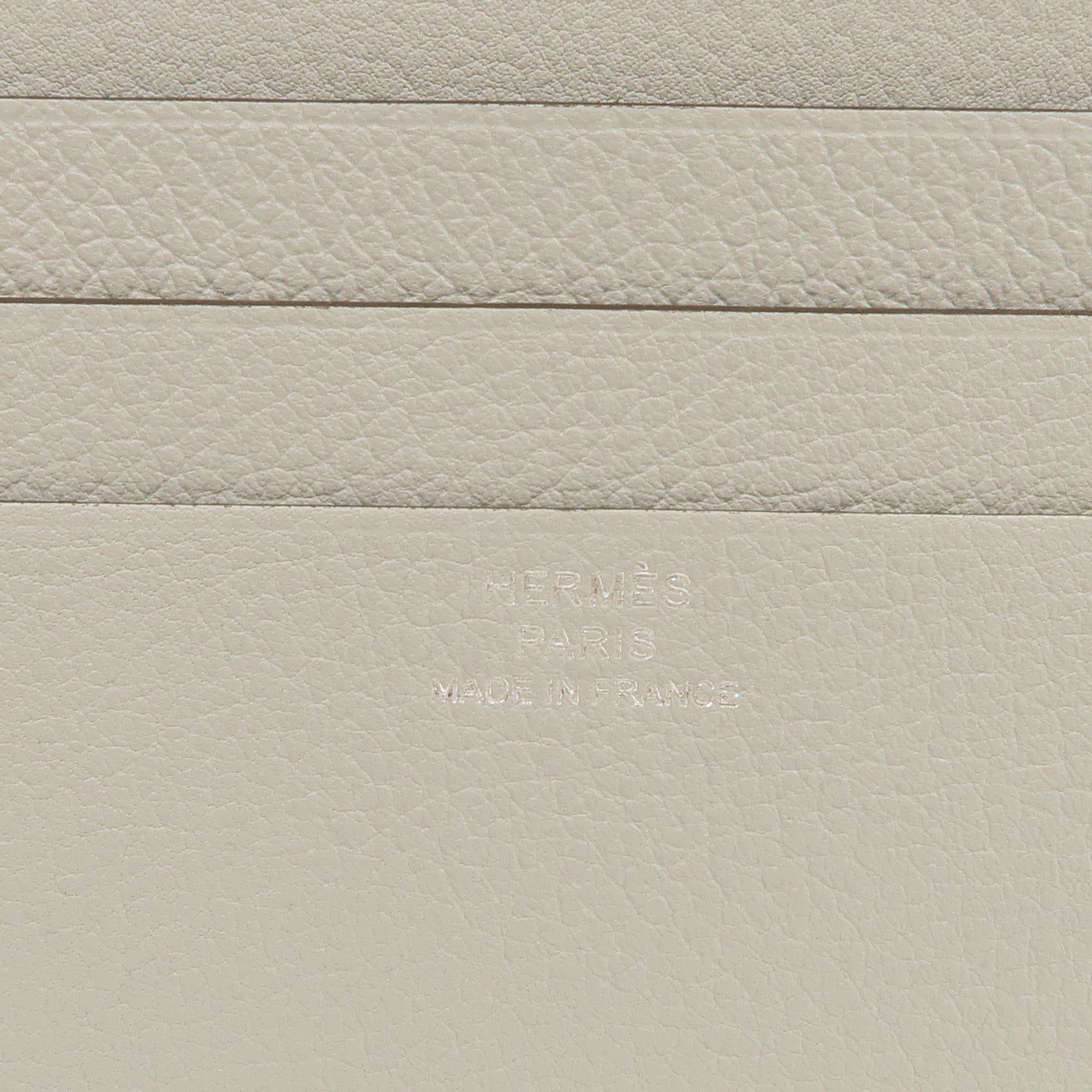 HERMES Evercolor皮革H Sellier Card Holder卡片套Bleu Glacier