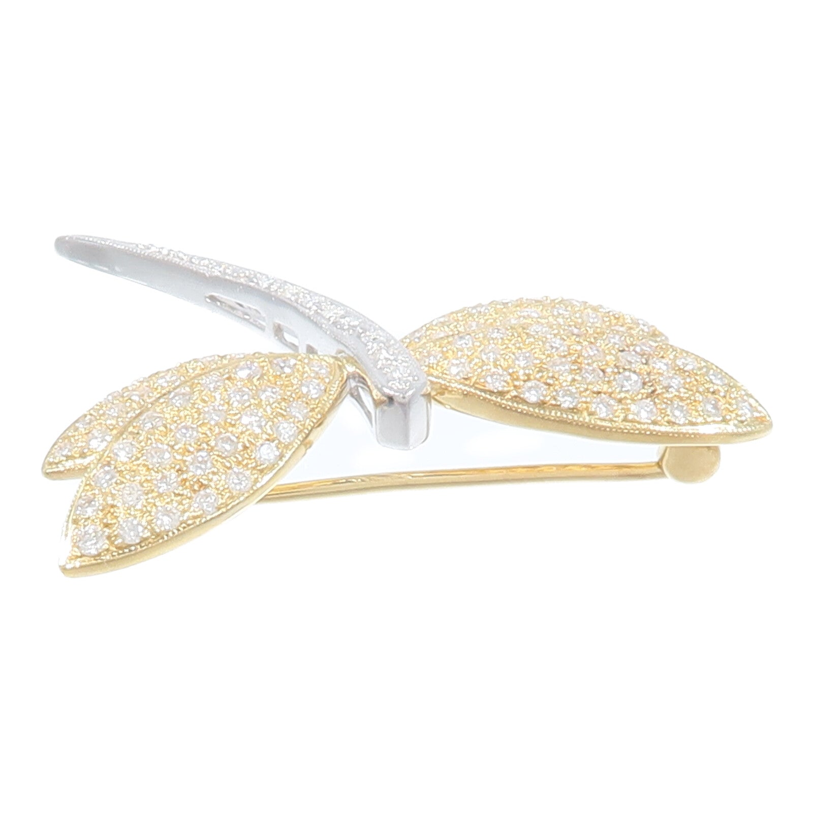 JEWELRY 18K黃金/白金Diamond Brooch鑽石胸針