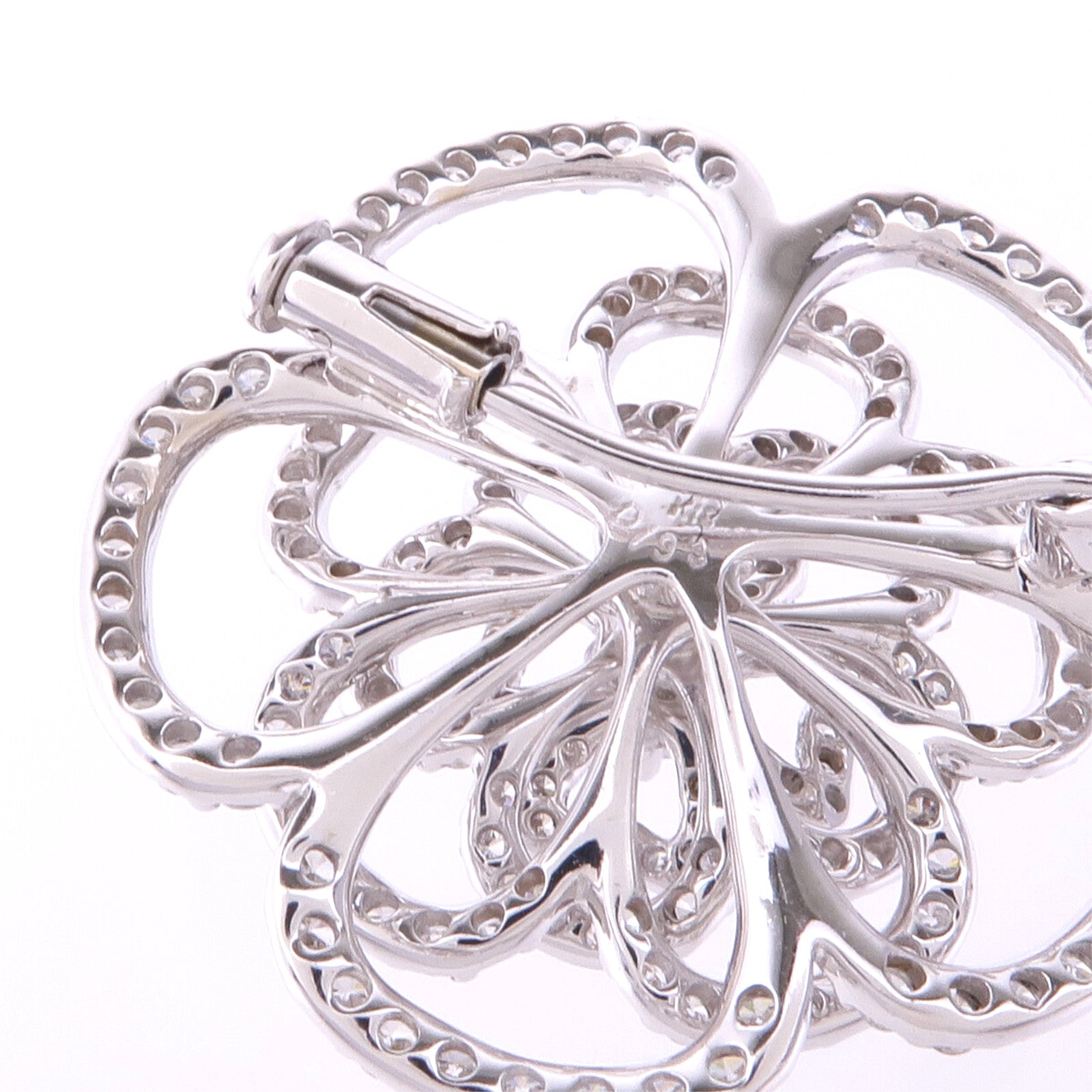 JEWELRY 【激減優惠】18K白金Diamond Brooch鑽石胸針