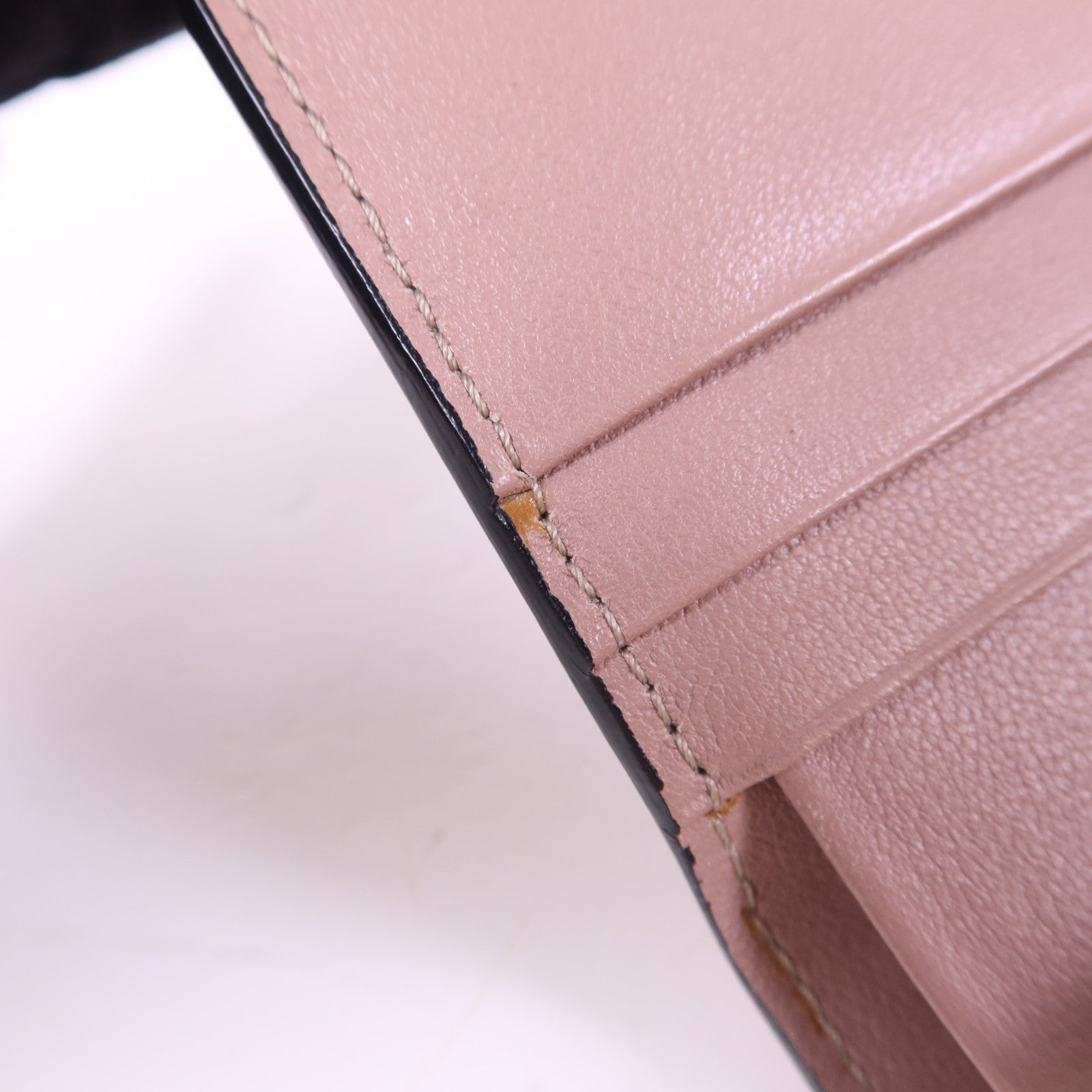 Valentino 牛皮皮革Bifold Wallet金扣錢包