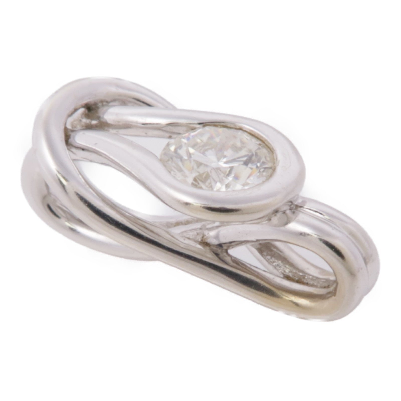 JEWELRY Diamond Pendant 18K White Gold