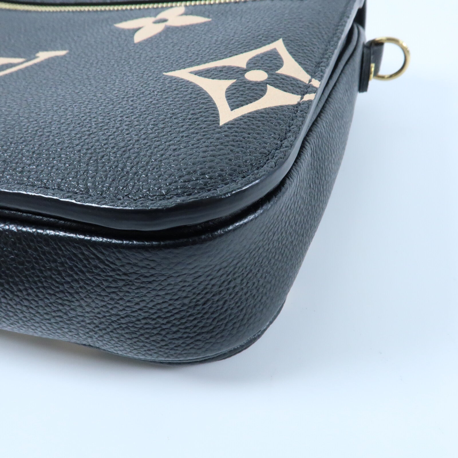 LOUIS VUITTON Monogram Empreinte Pochette Metis金扣手挽肩背兩用袋