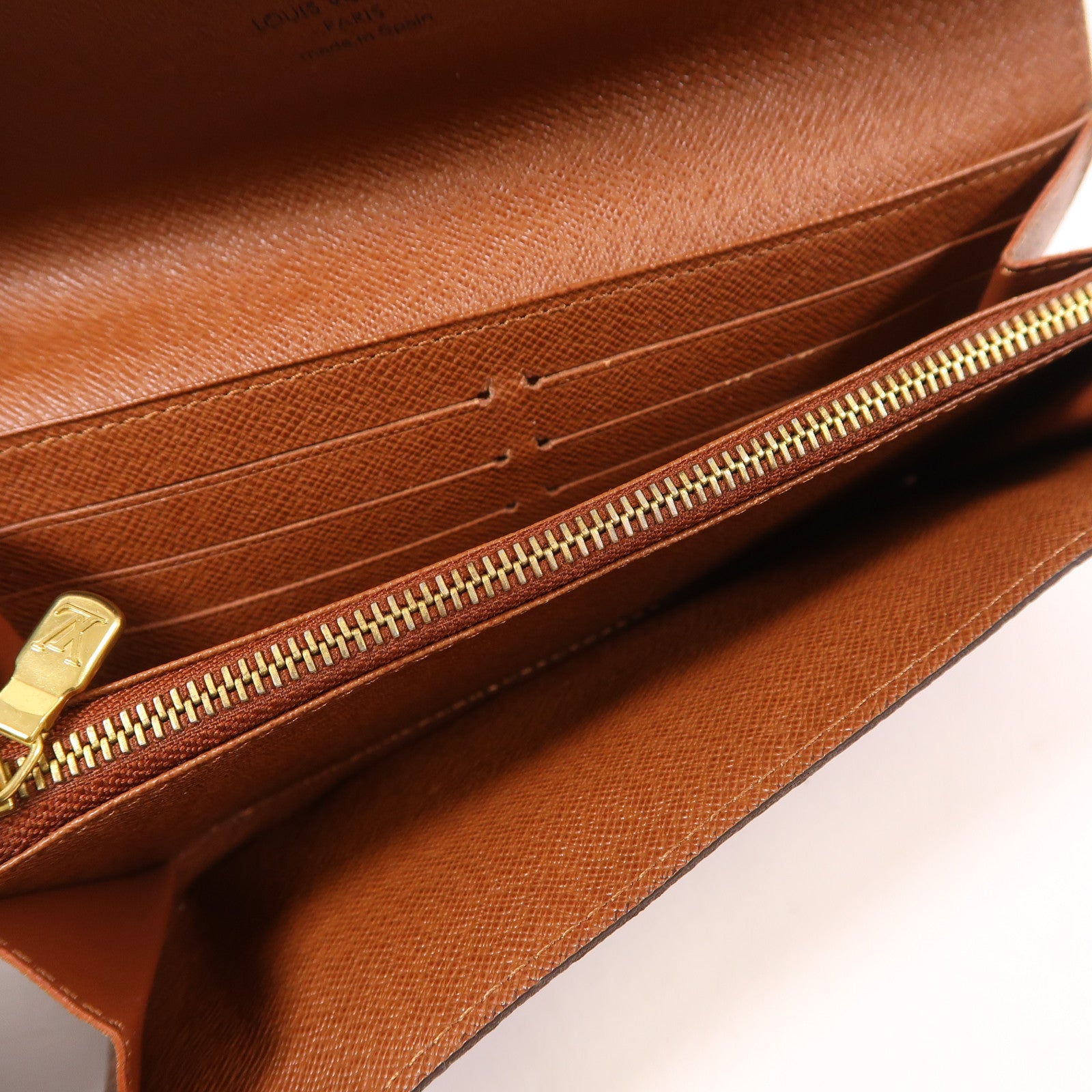 LOUIS VUITTON Monogram Portefeuille Sarah金扣長錢包