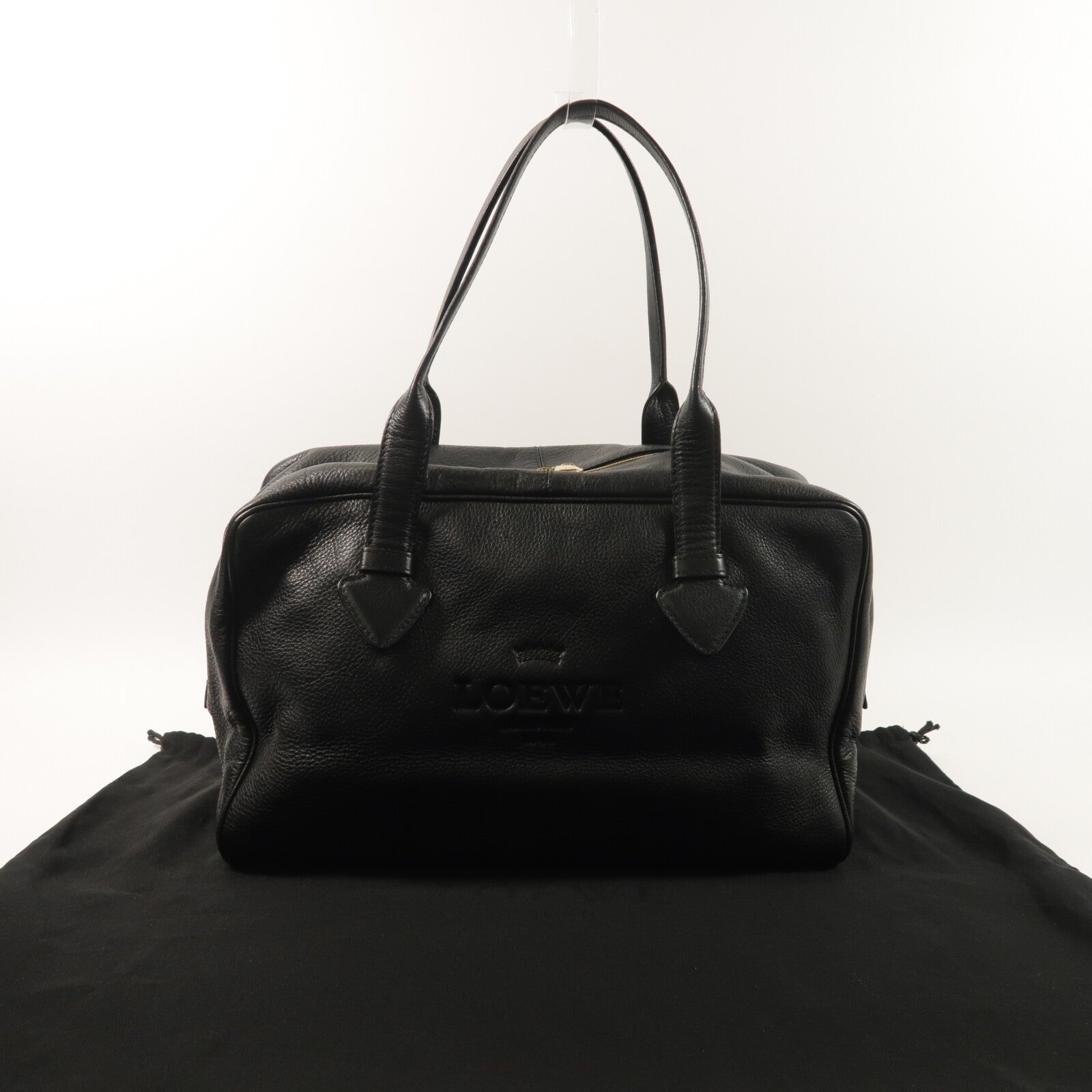 LOEWE 牛皮皮革Vintage Heritage Boston肩背袋