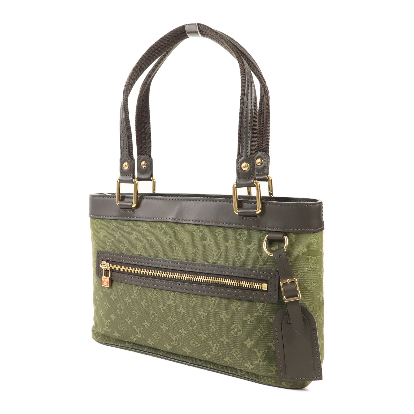 LOUIS VUITTON Monogram Mini Lucille PM金扣肩背袋