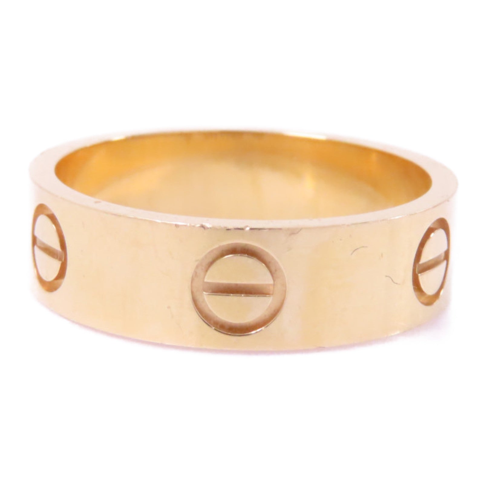 CARTIER 18K黄金Love Ring戒指Cartier#55/US#7.25