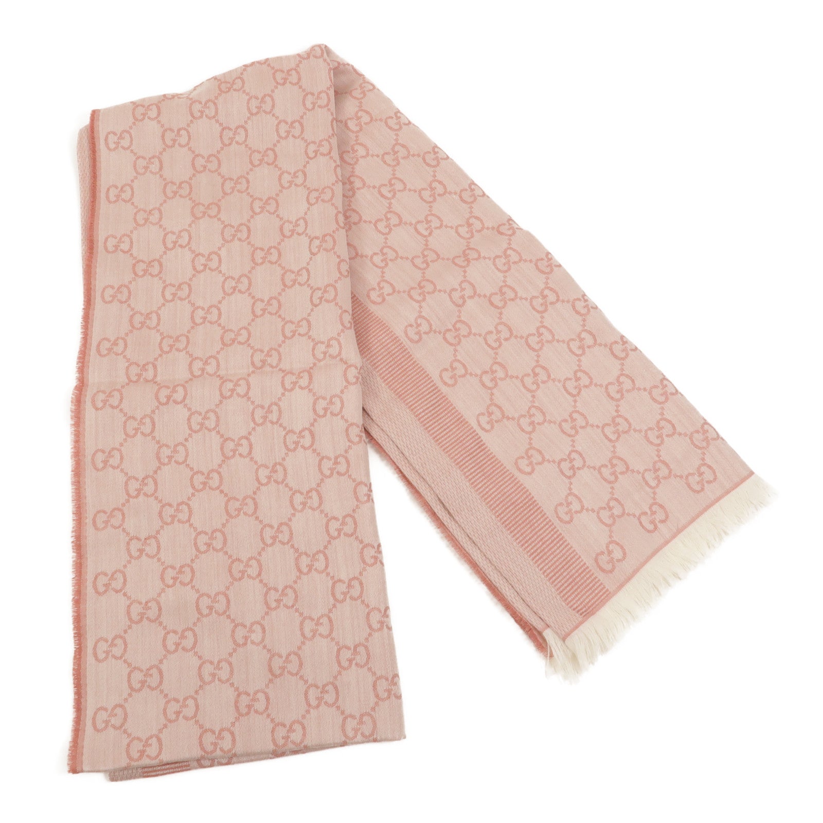 GUCCI 羊毛/絲質Scarf 70X195cm圍巾