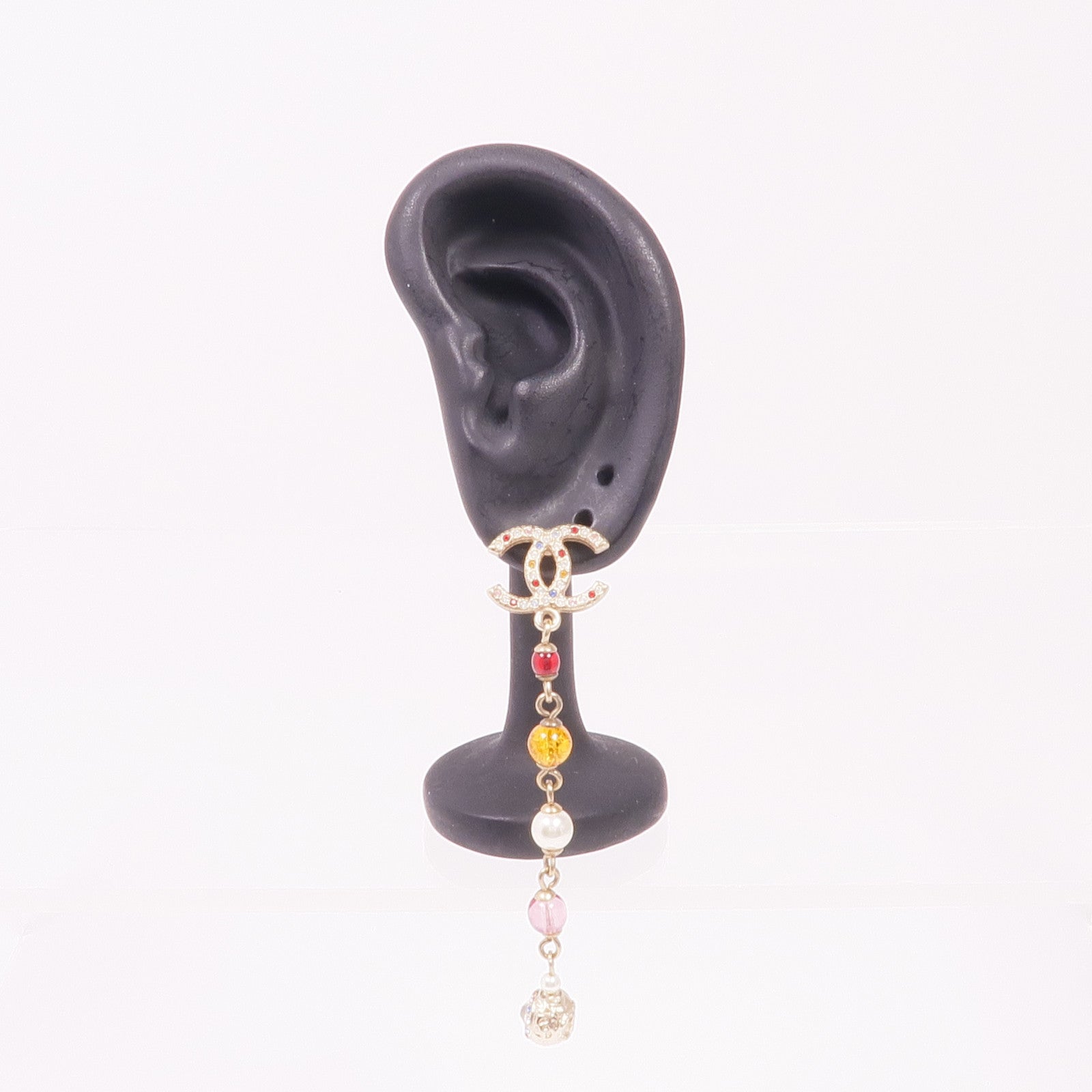 CHANEL PVC/金屬Earrings耳環