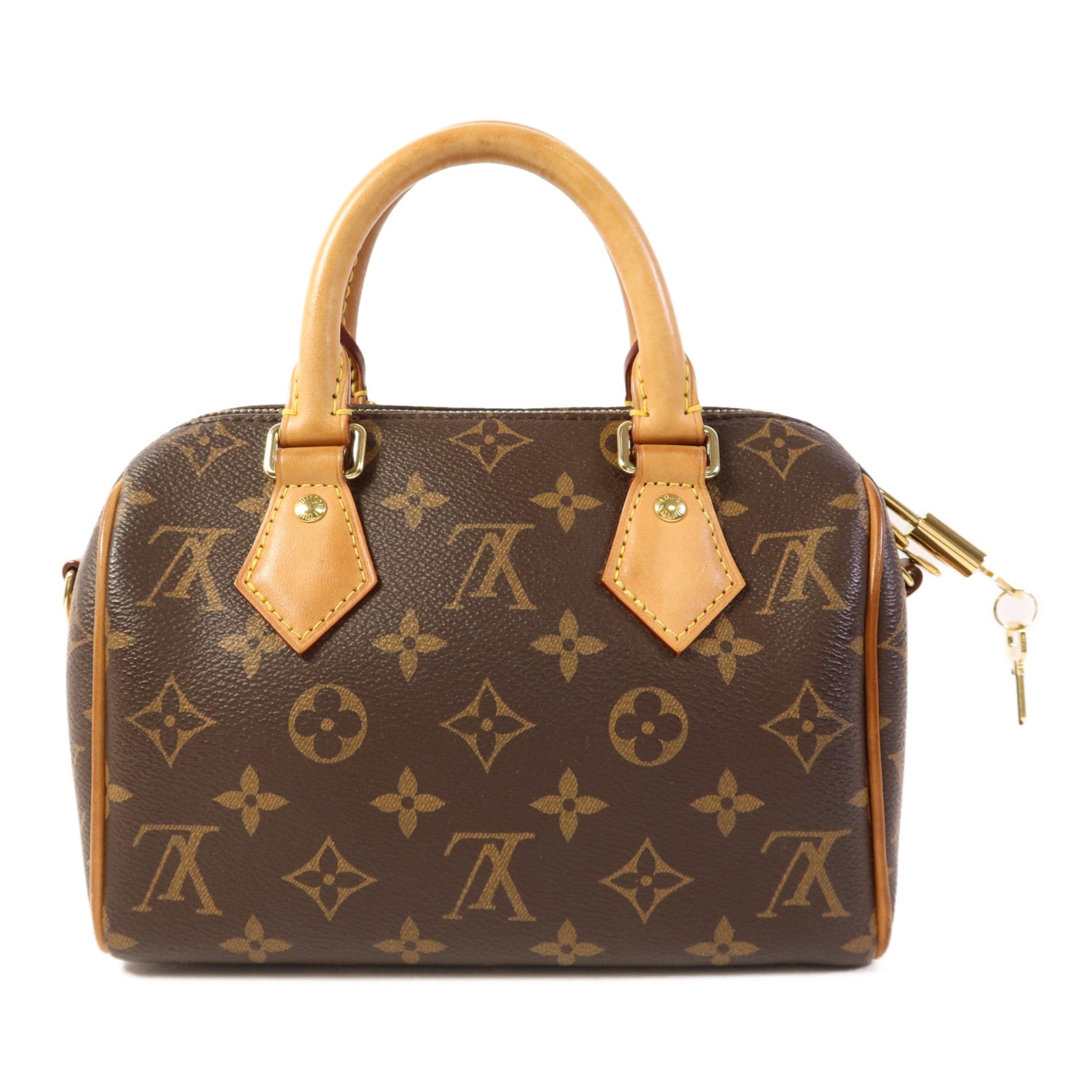 LOUIS VUITTON Monogram Speedy Bandouliere 20金扣手挽肩背兩用袋