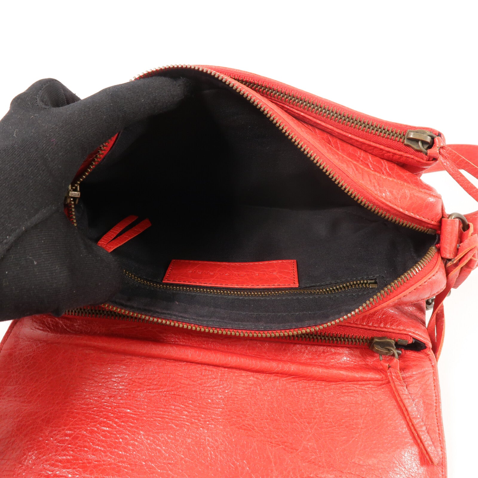 BALENCIAGA 羊皮皮革Crossbody Bag肩背袋