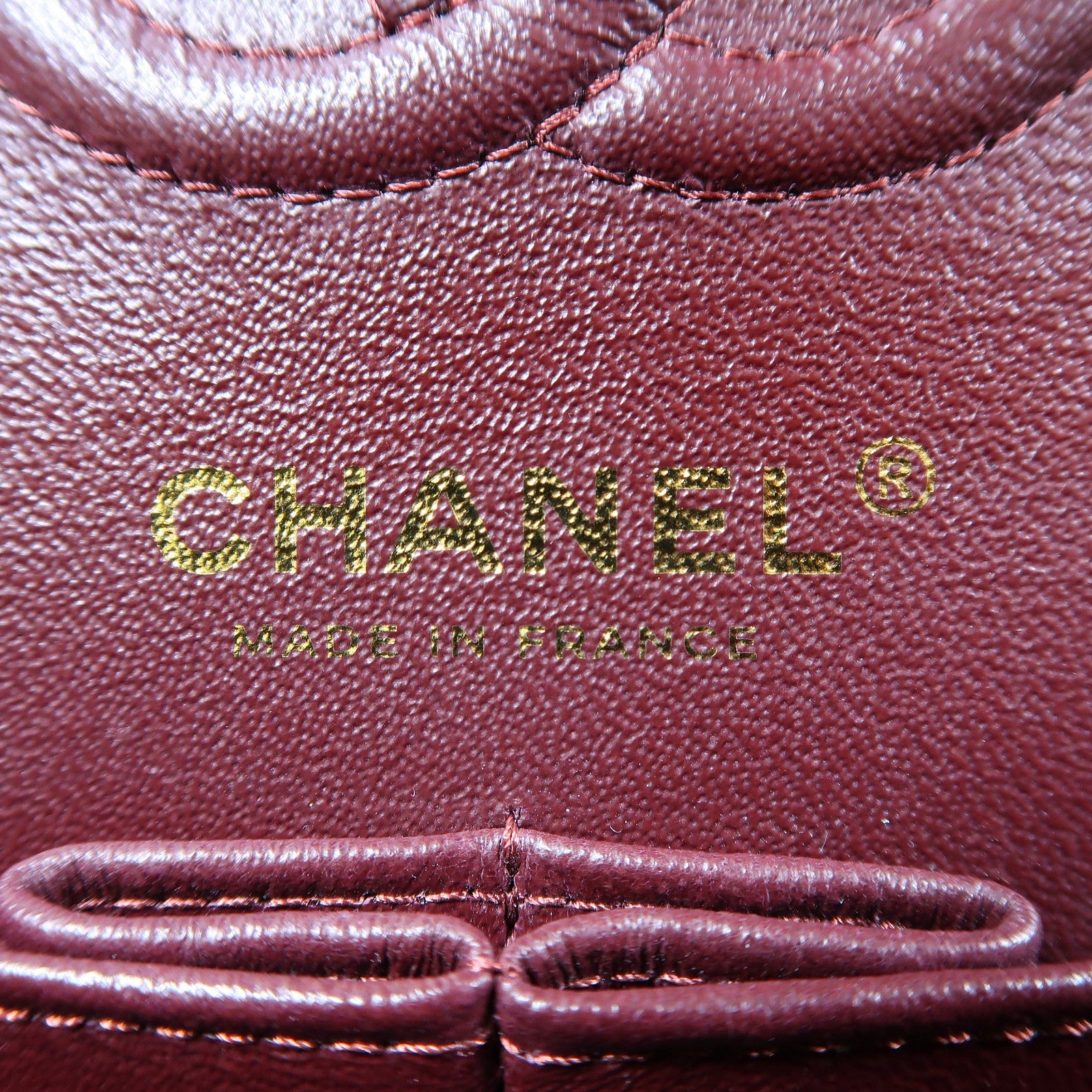 CHANEL 【激減優惠】菱格羊皮皮革Classic 23cm金扣鏈帶肩背袋黑色