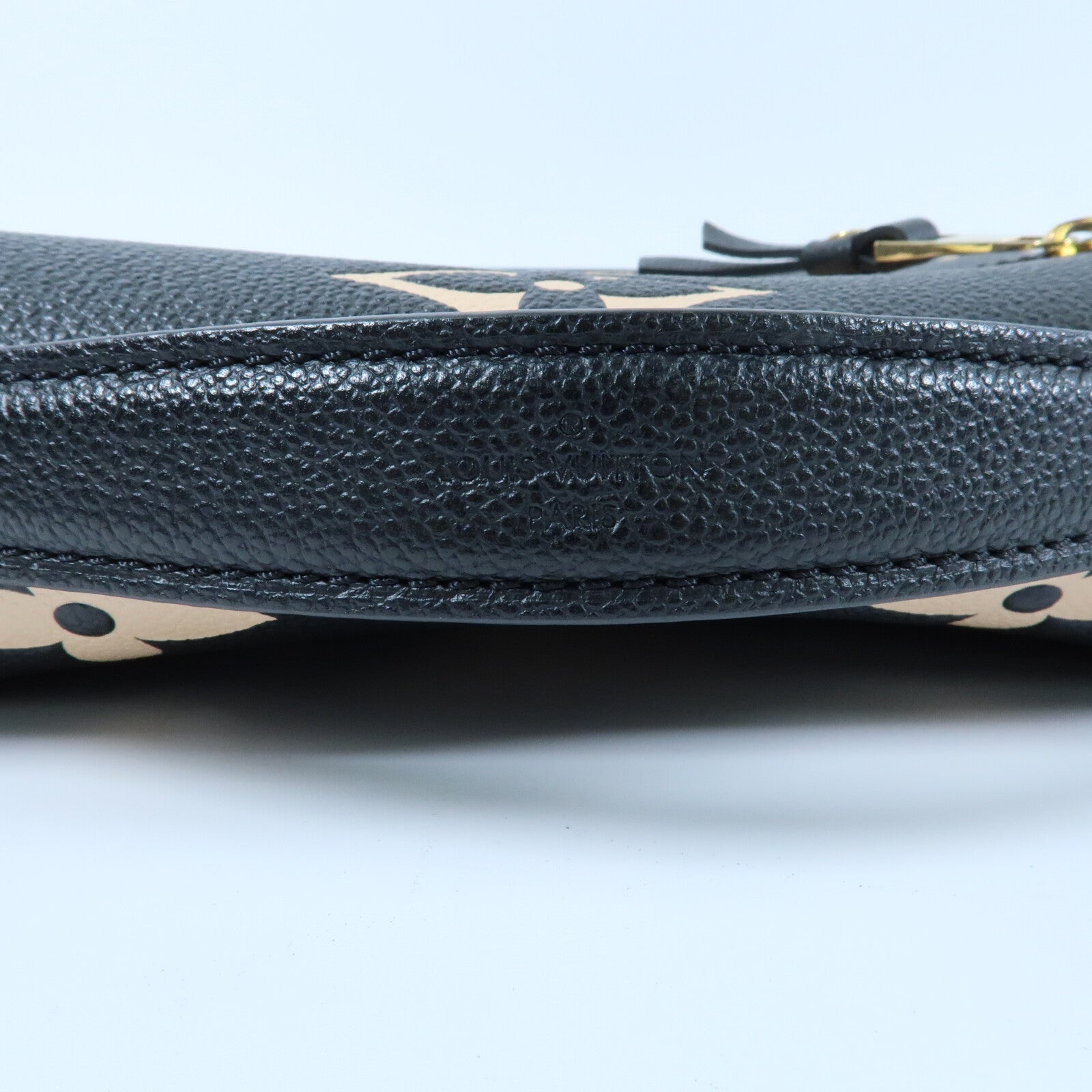 LOUIS VUITTON Monogram Empreinte Pochette Metis金扣手挽肩背兩用袋