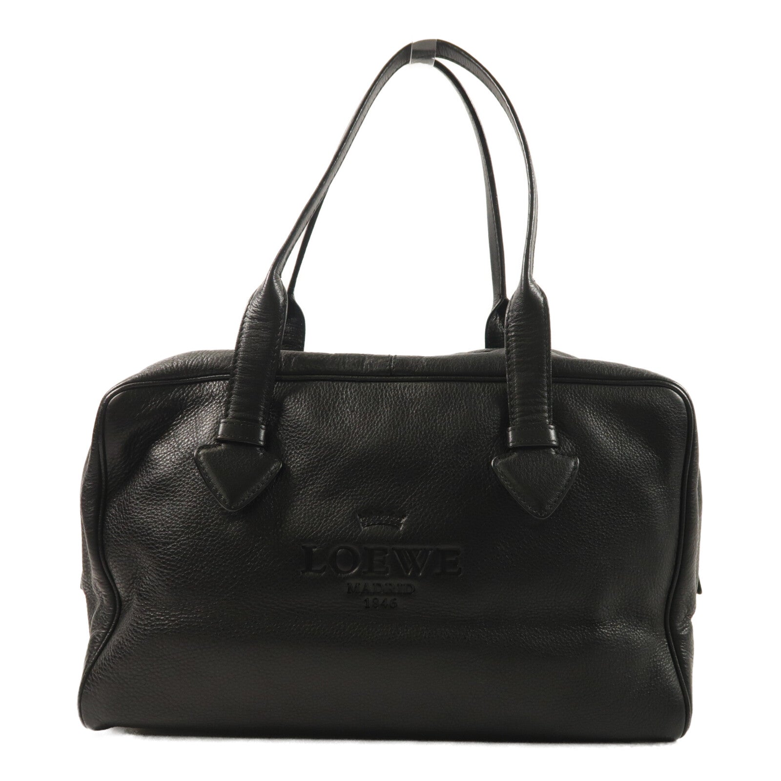 LOEWE 牛皮皮革Vintage Heritage Boston肩背袋