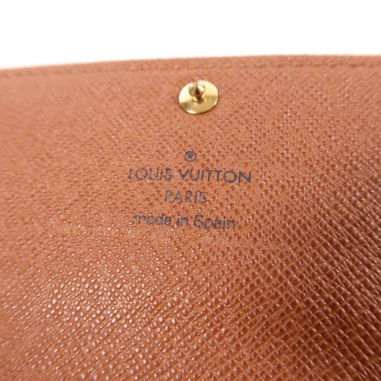 LOUIS VUITTON Monogram Portefeuille Sarah金扣長錢包