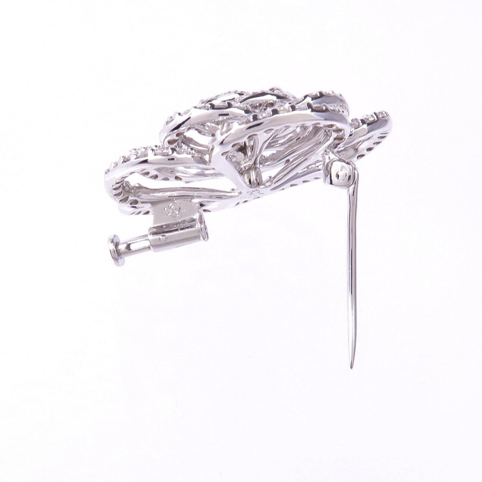 JEWELRY 18K白金Diamond Brooch鑽石胸針