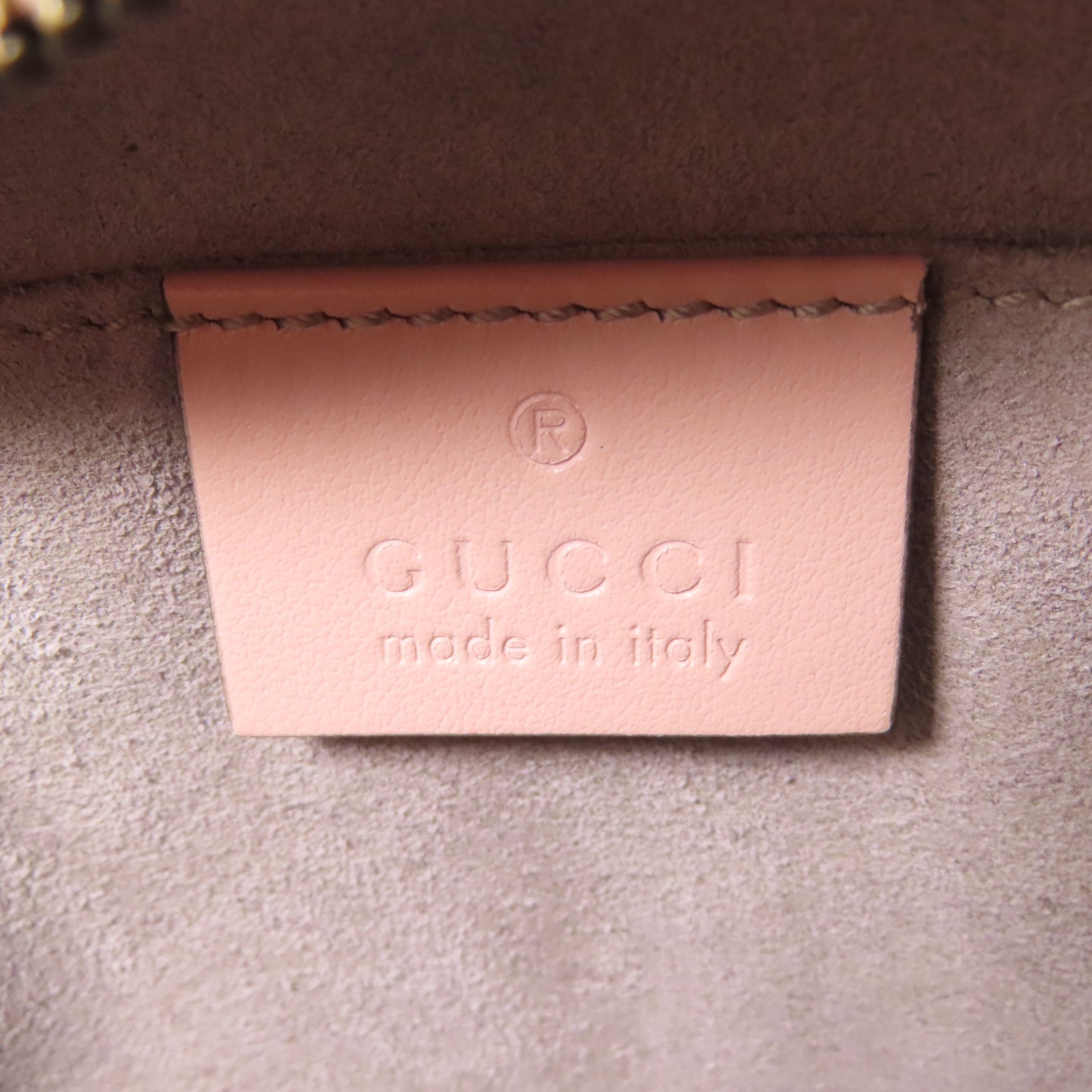 GUCCI 牛皮皮革GG Marmont金扣肩背袋