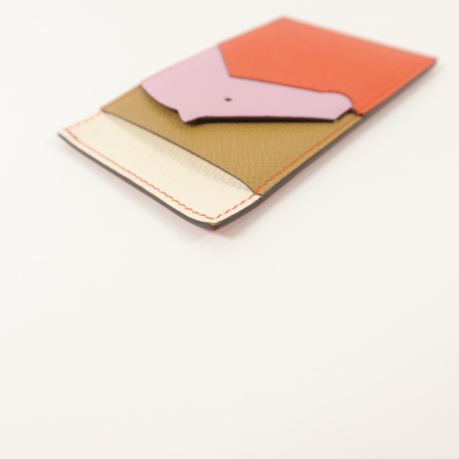 HERMES Epsom皮革Les Petits Chevaux卡片套