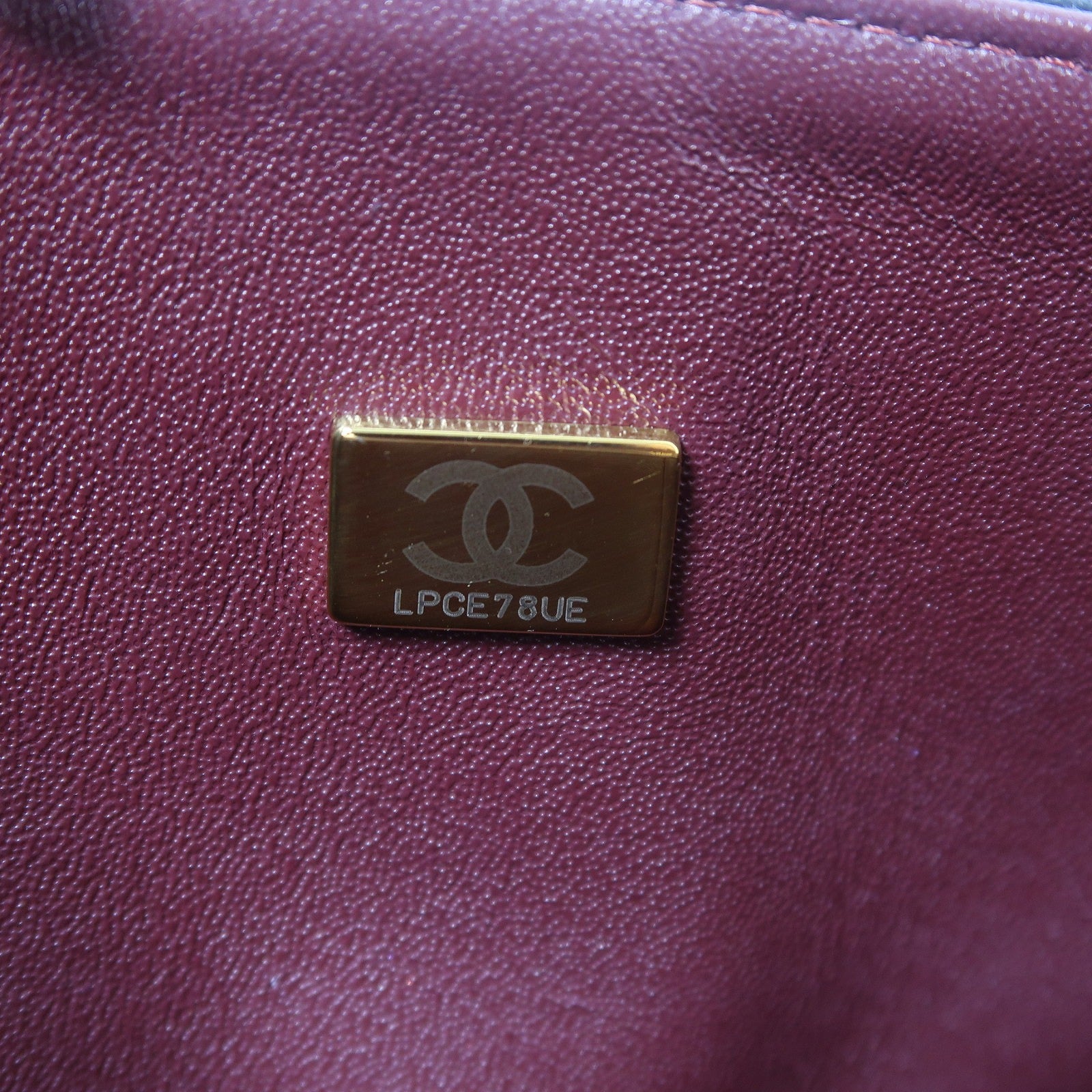 CHANEL 【激減優惠】菱格羊皮皮革Classic 23cm金扣鏈帶肩背袋黑色