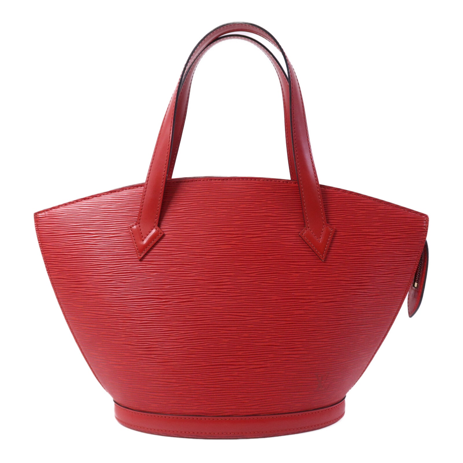 LOUIS VUITTON Epi Saint Jacques PM金扣手挽袋