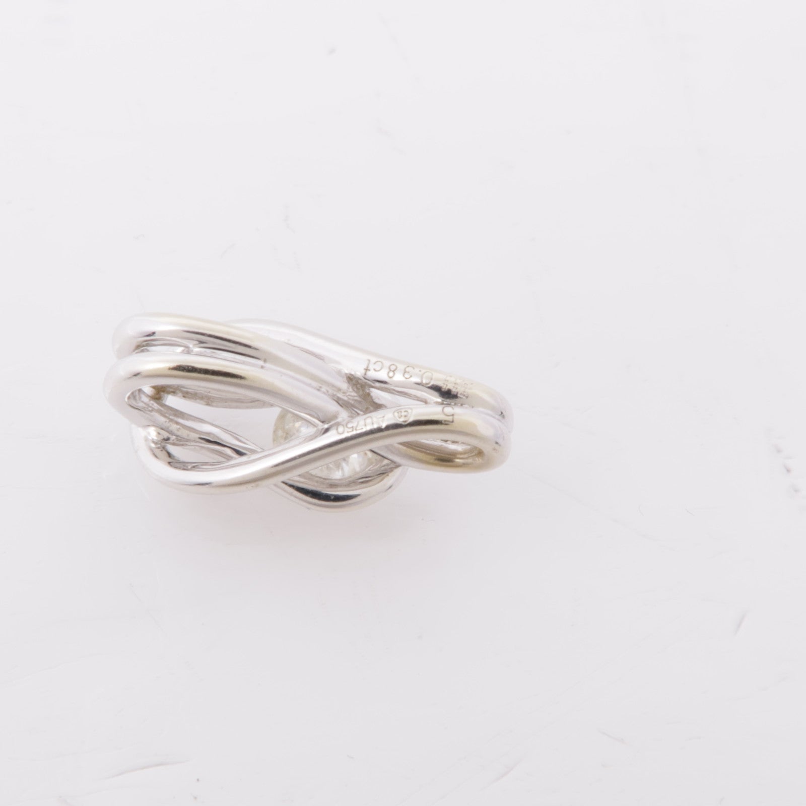 JEWELRY Diamond Pendant 18K White Gold