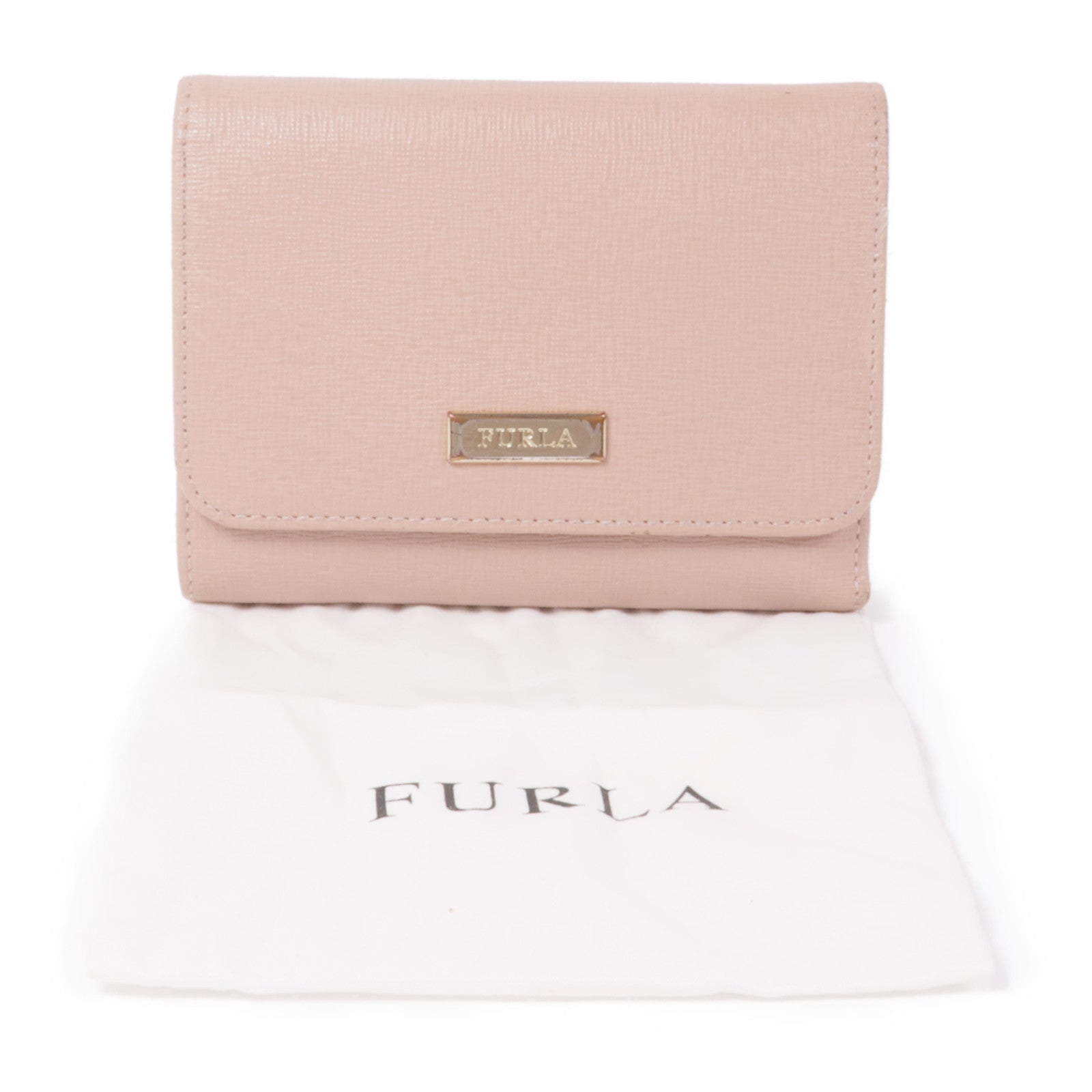 Furla 【激減優惠】牛皮皮革Wallet金扣錢包