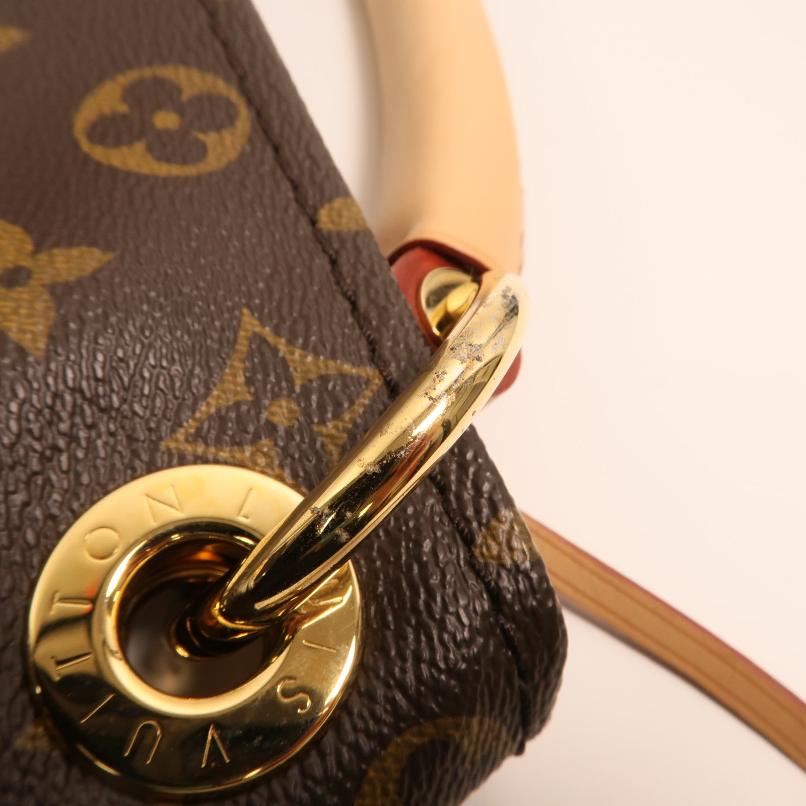 LOUIS VUITTON Monogram Artsy MM金扣肩背袋