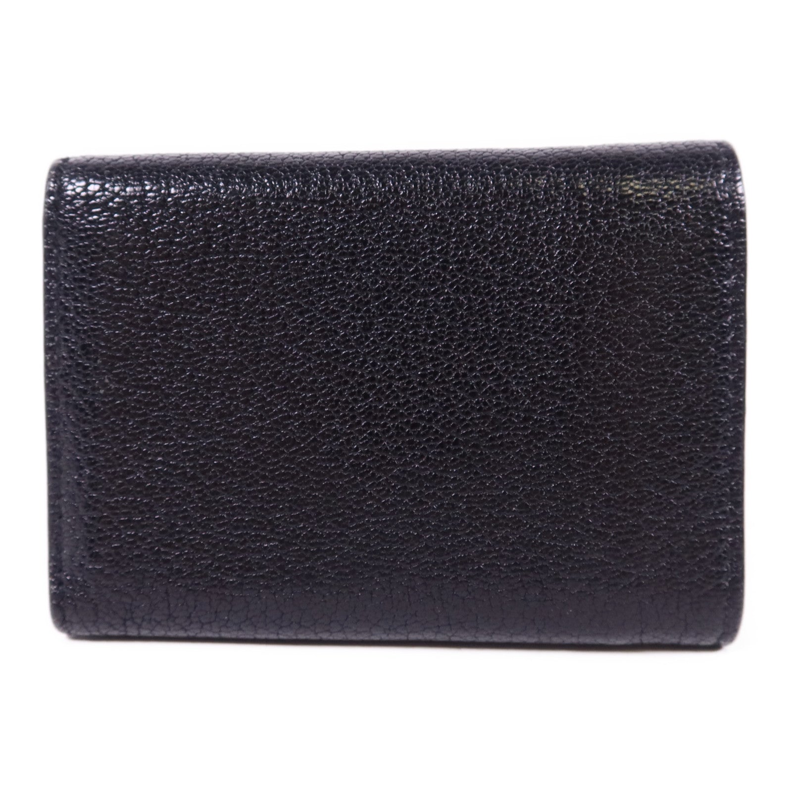 BALENCIAGA 牛皮皮革Trifold Wallet金扣錢包