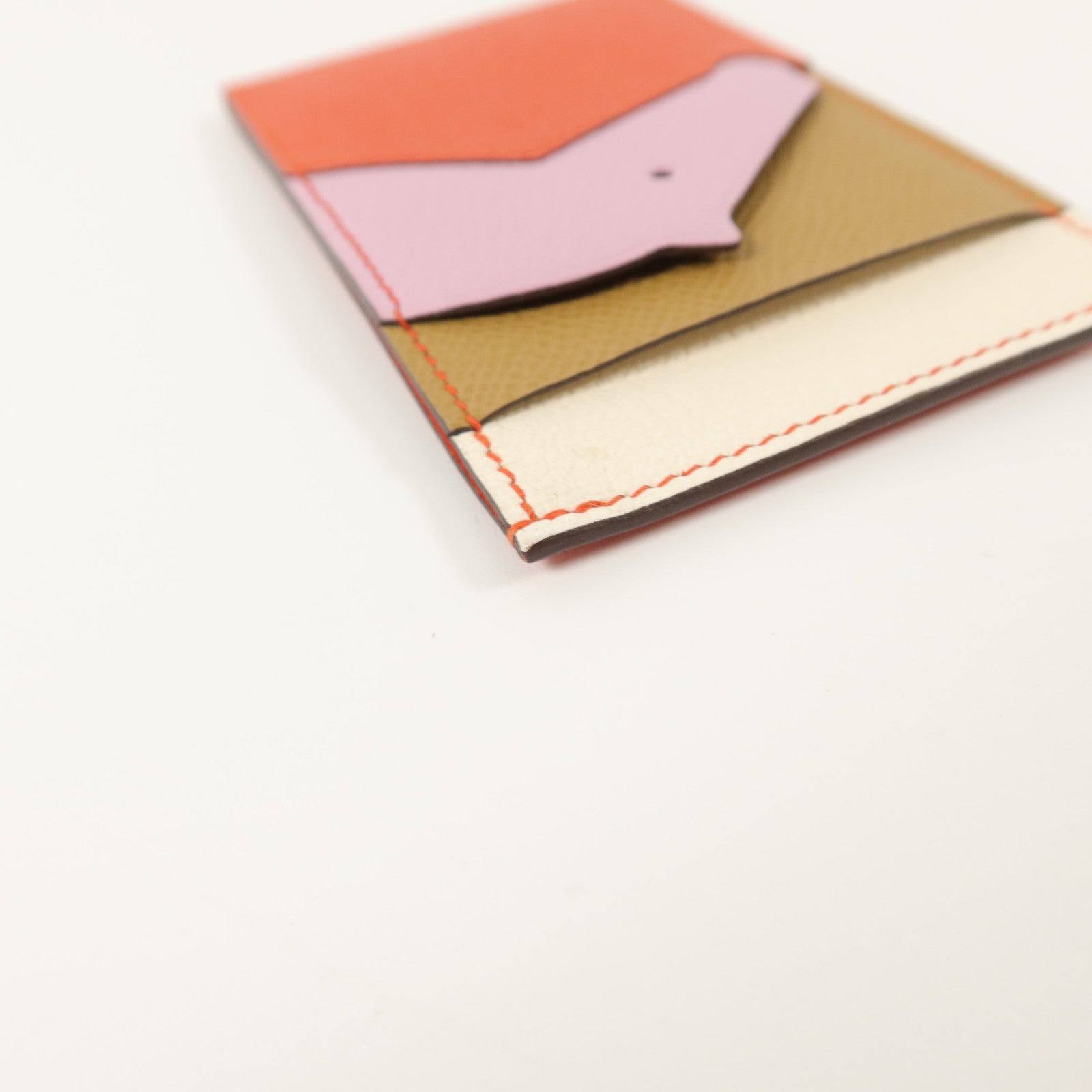 HERMES Epsom皮革Les Petits Chevaux卡片套